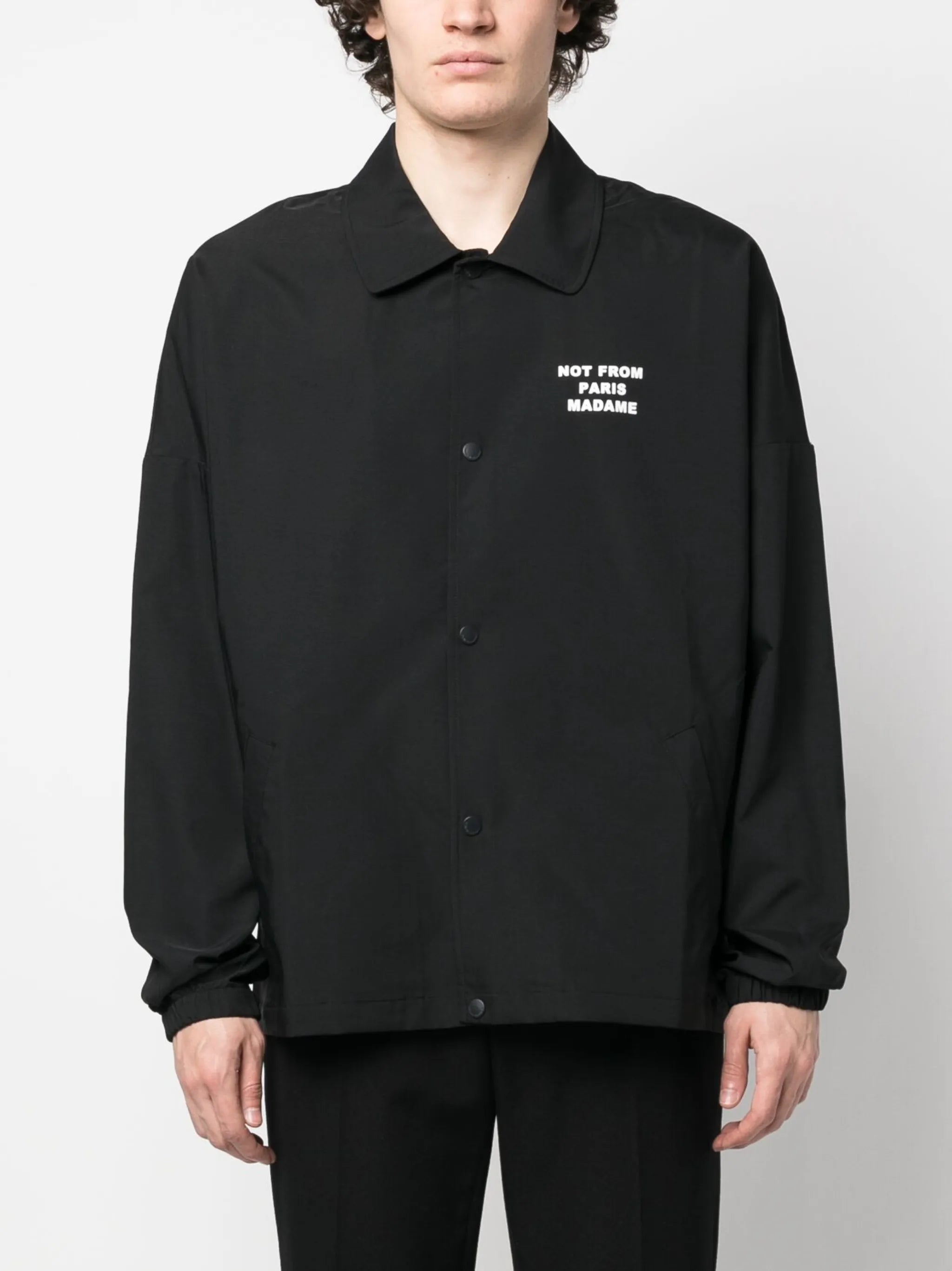 buttoned jacket