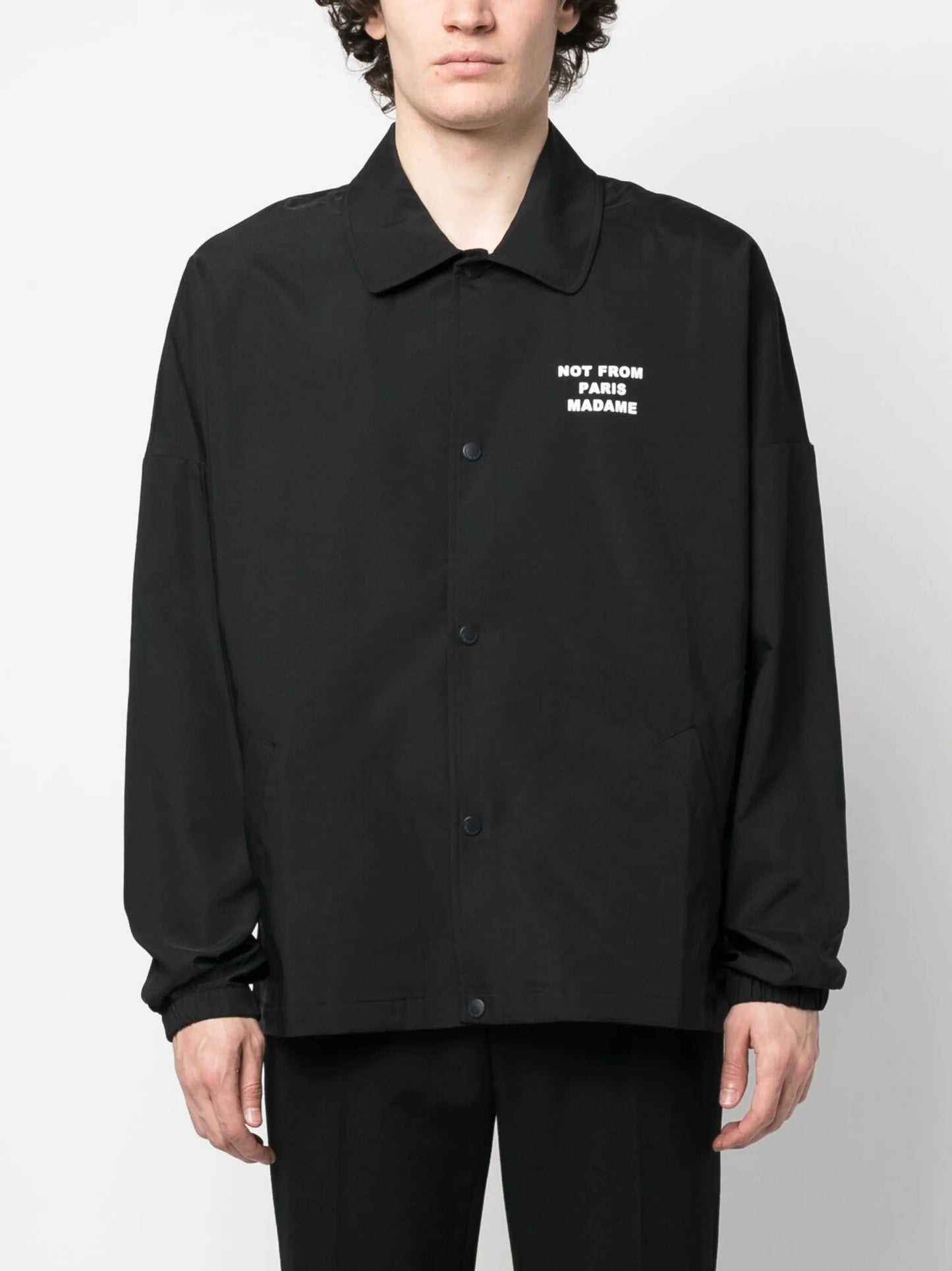 buttoned jacket