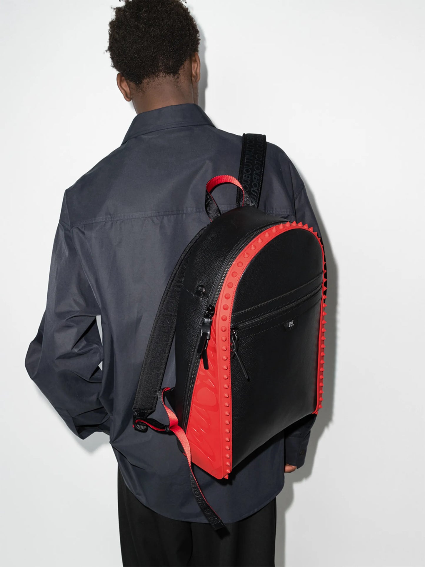 Backparis spike-stud backpack