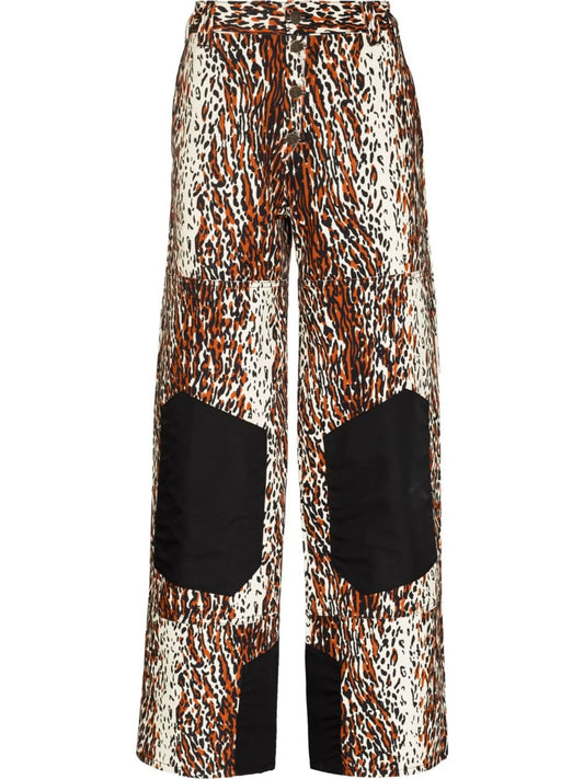 Action straight-leg trousers