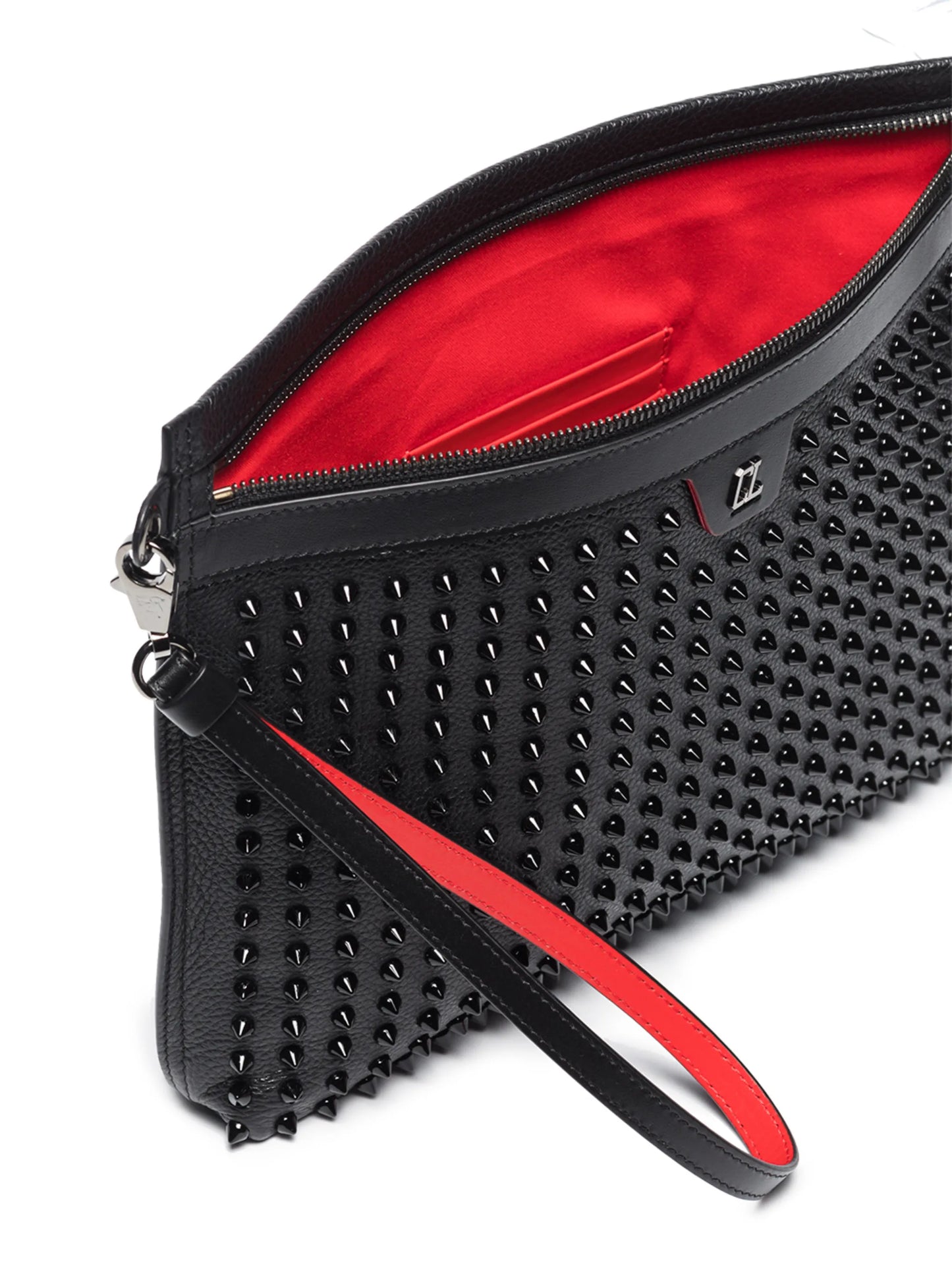 Citypouch studded clutch bag