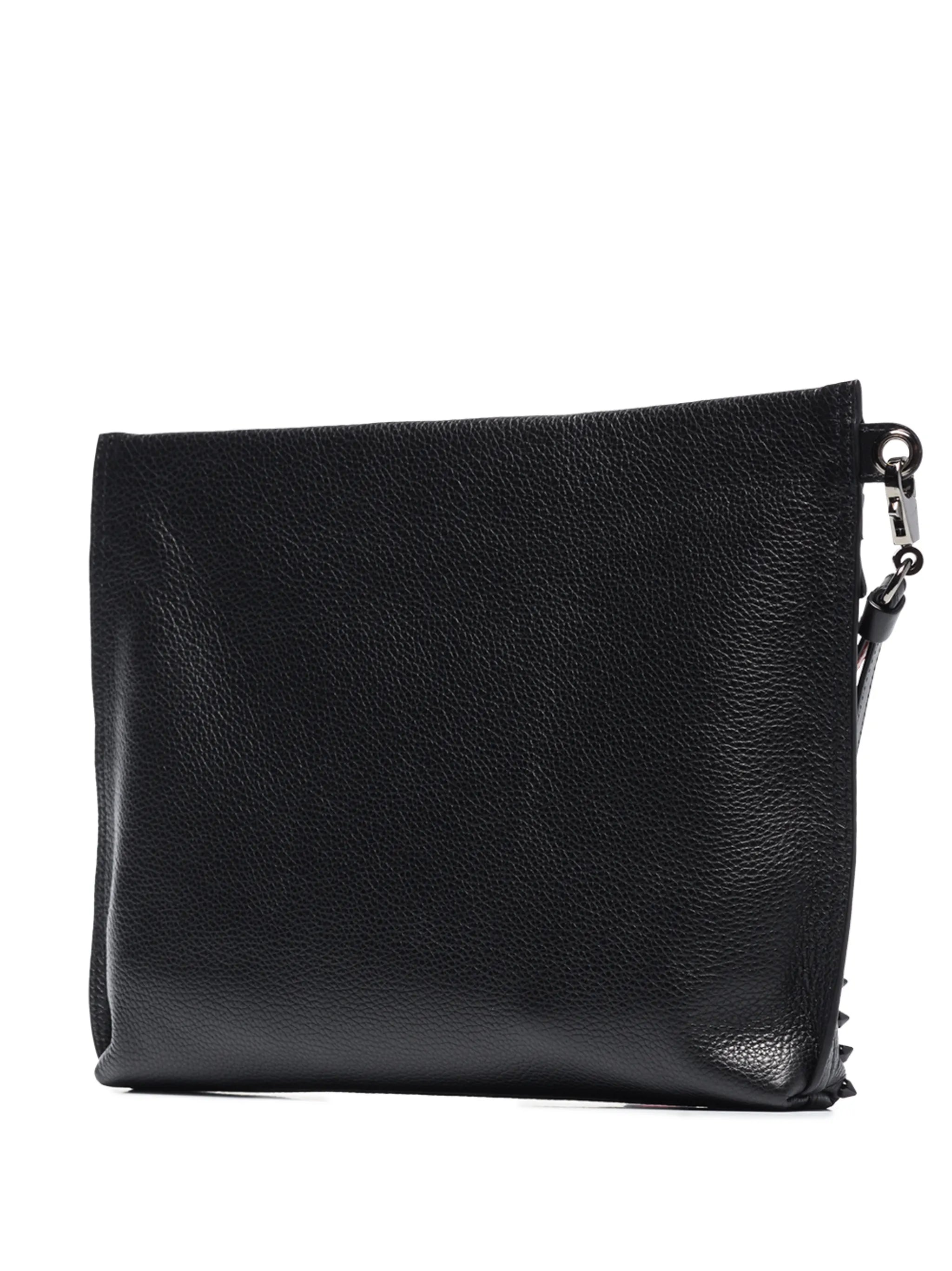 Citypouch studded clutch bag