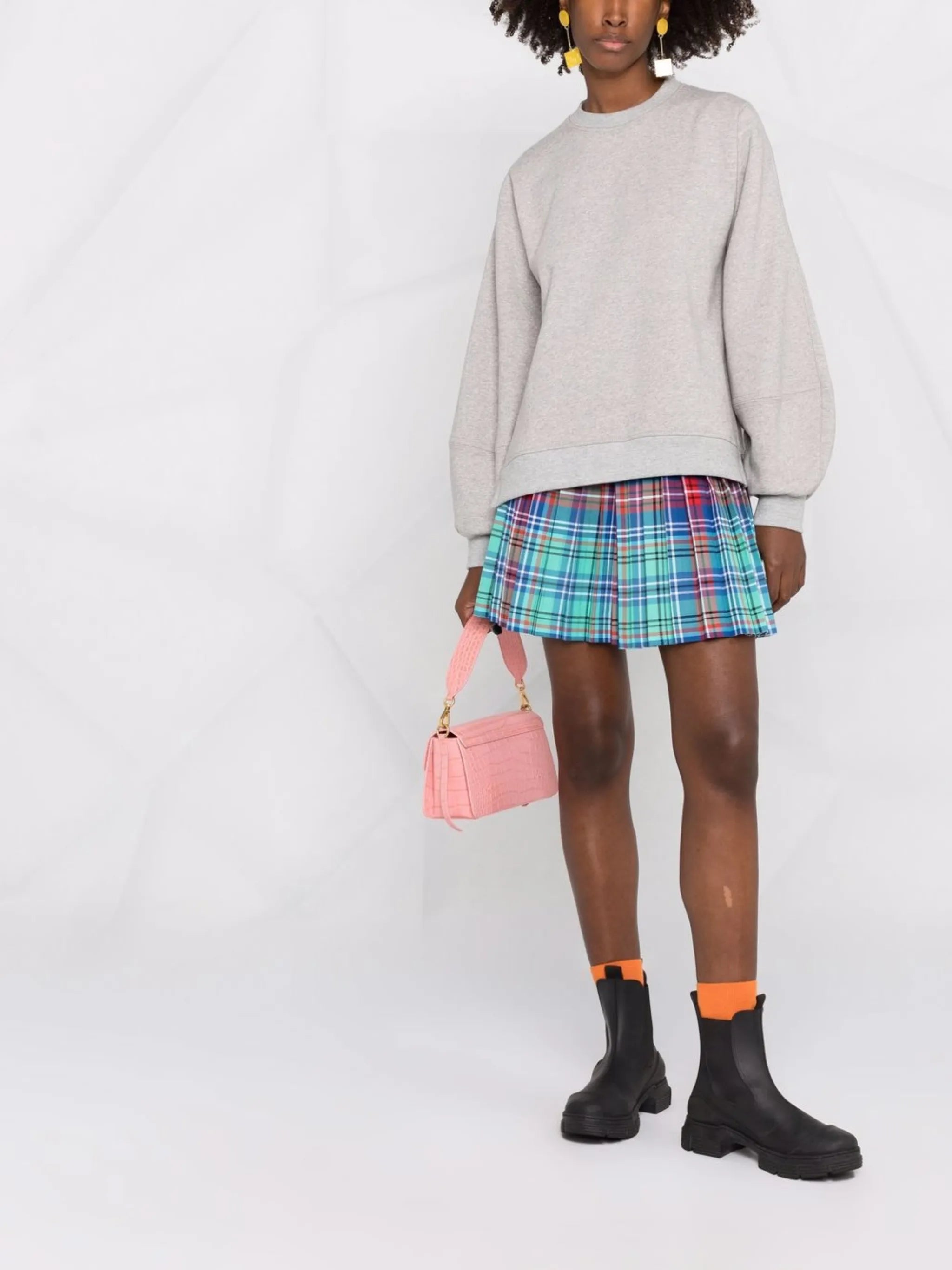 logo-print crewneck sweatshirt
