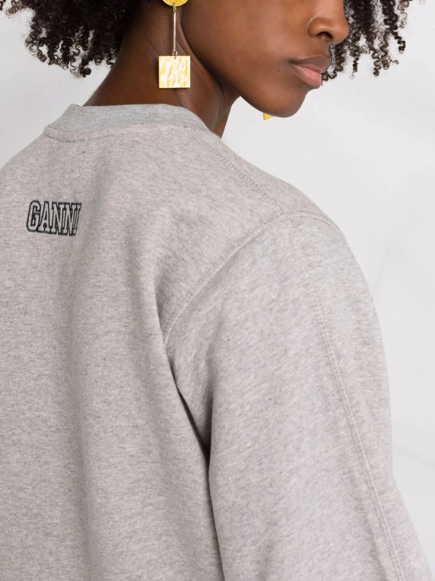 logo-print crewneck sweatshirt