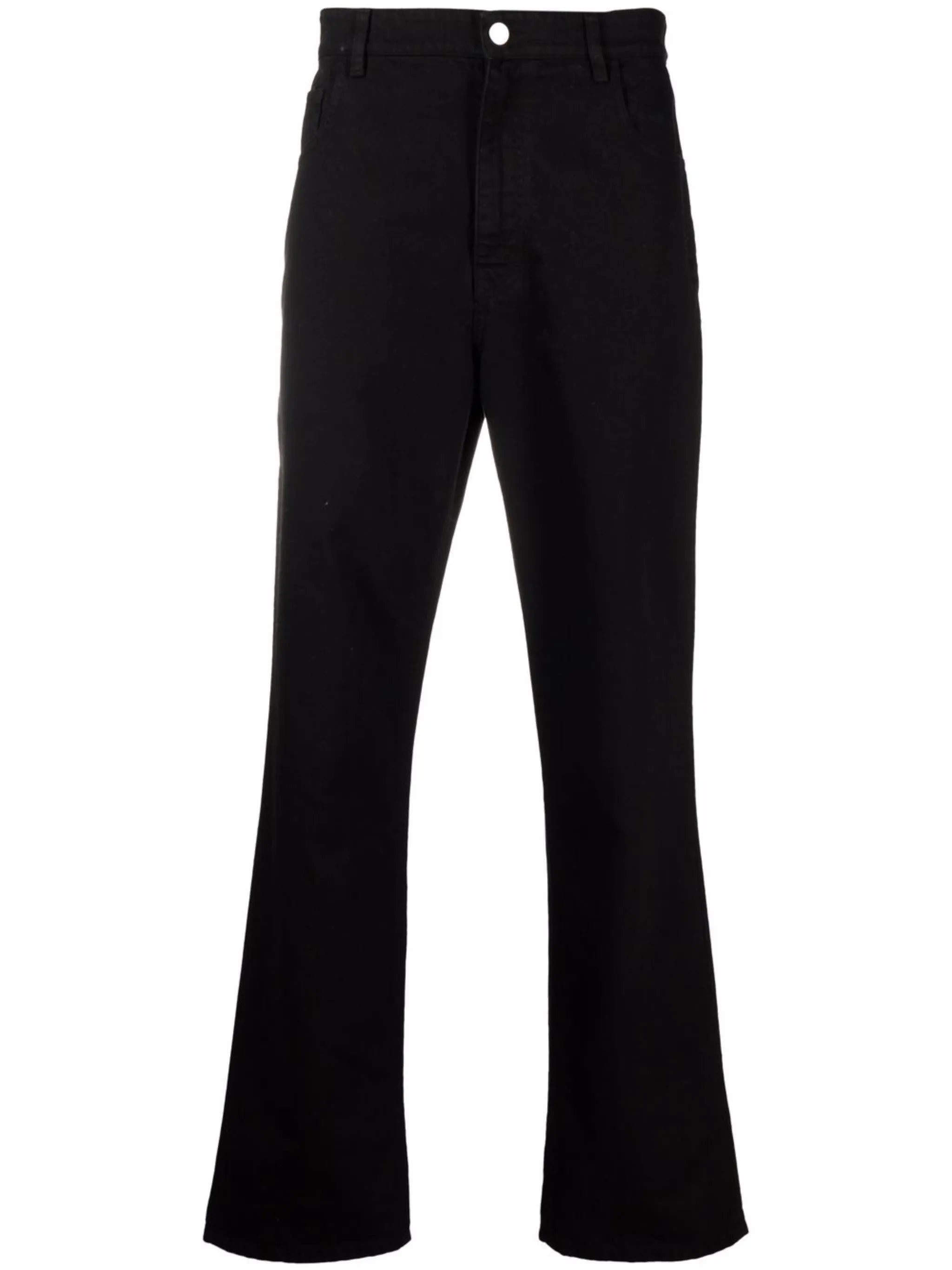 straight-leg cropped jeans