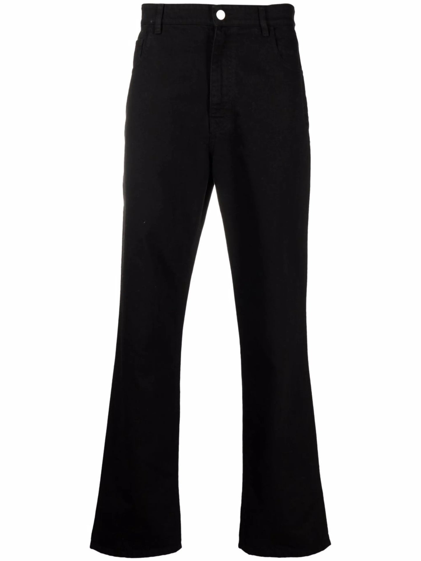 straight-leg cropped jeans