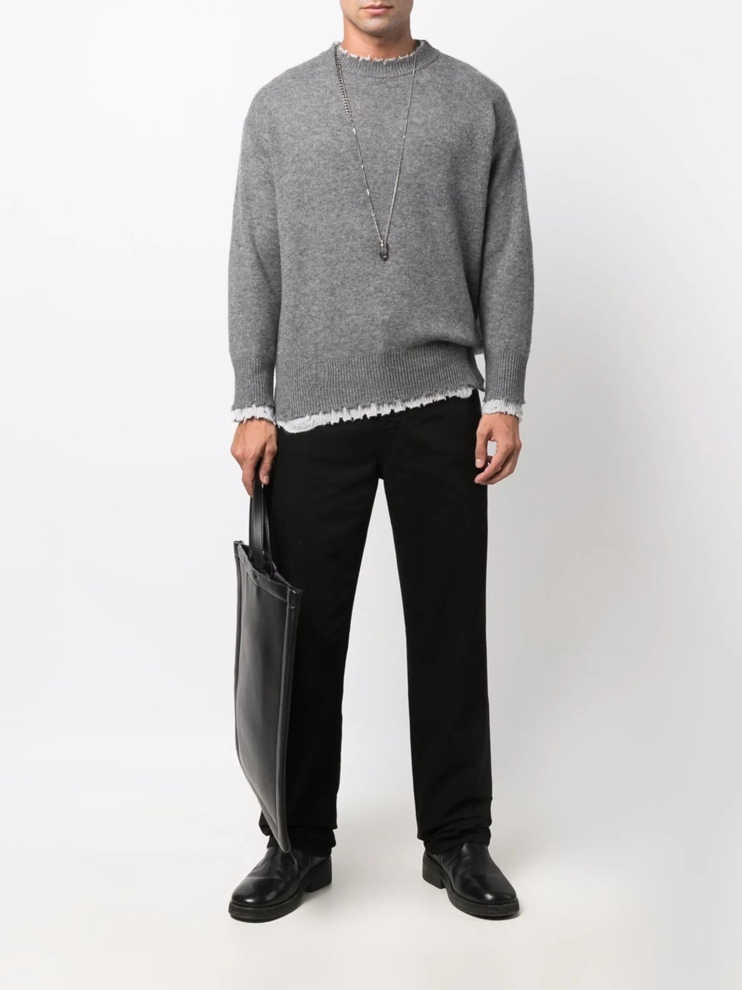 straight-leg cropped jeans