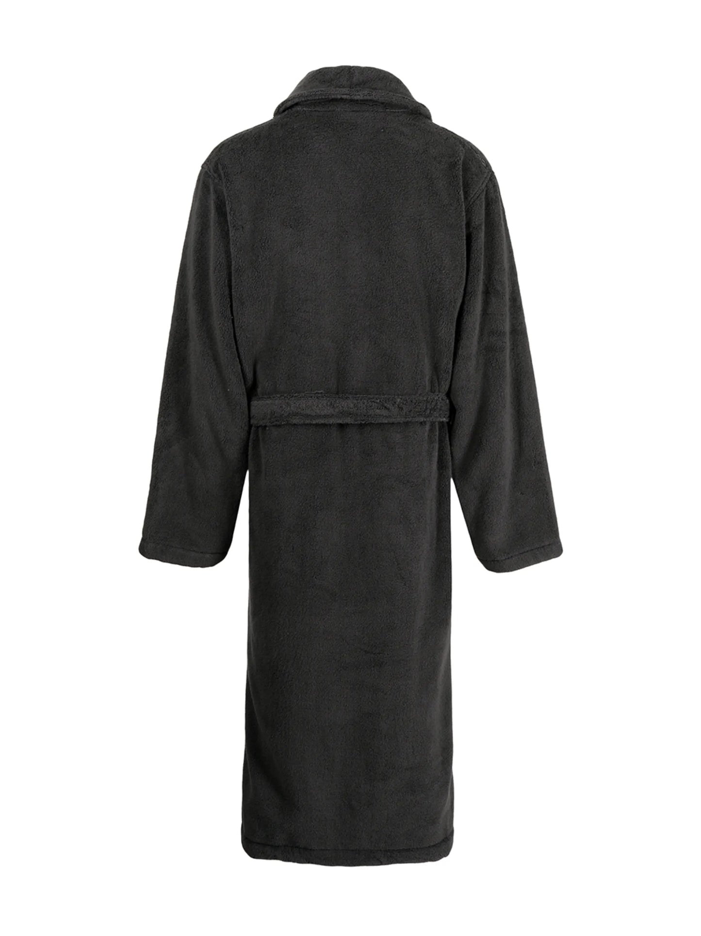logo-embroidered bathrobe