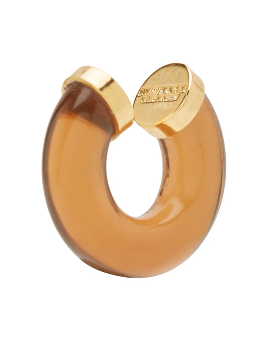 chunky huggie earring