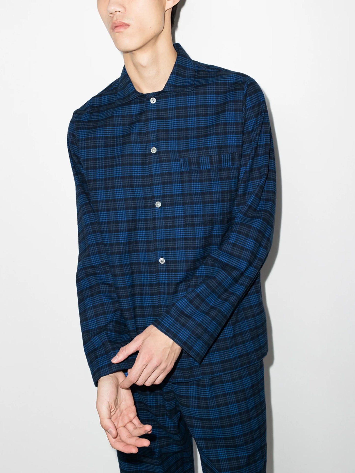 organic cotton plaid shirt