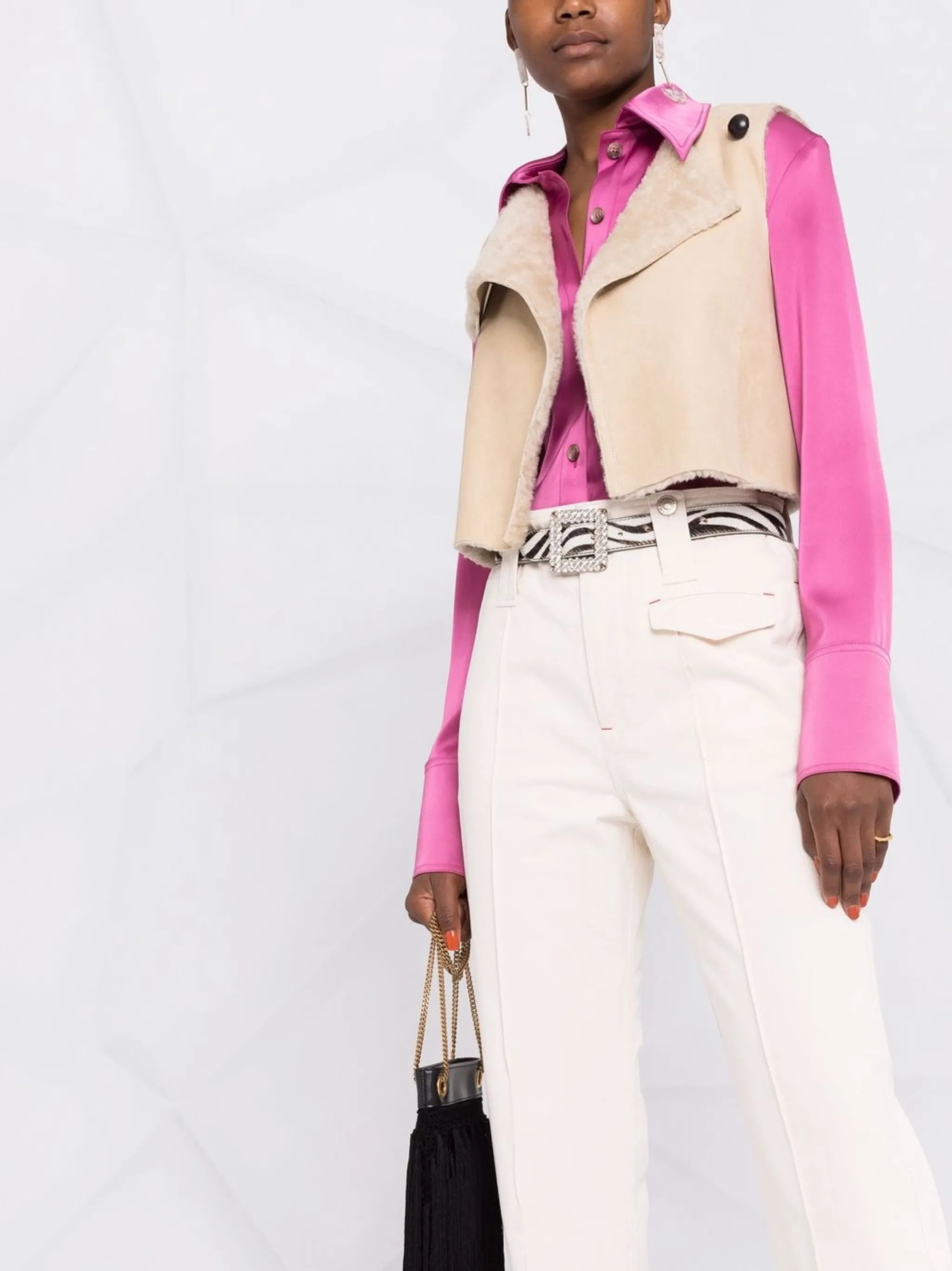 straight-leg trousers