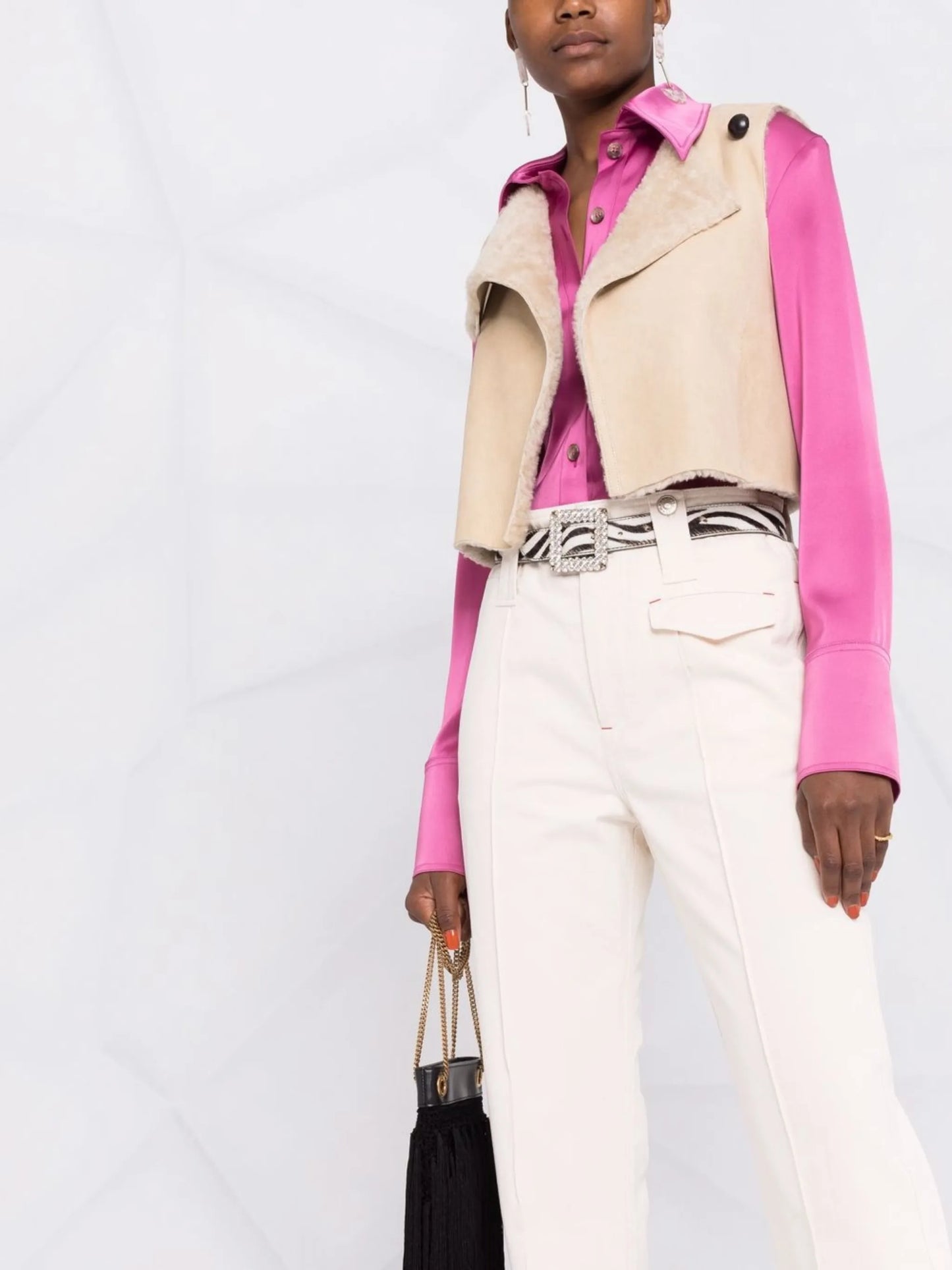 straight-leg trousers