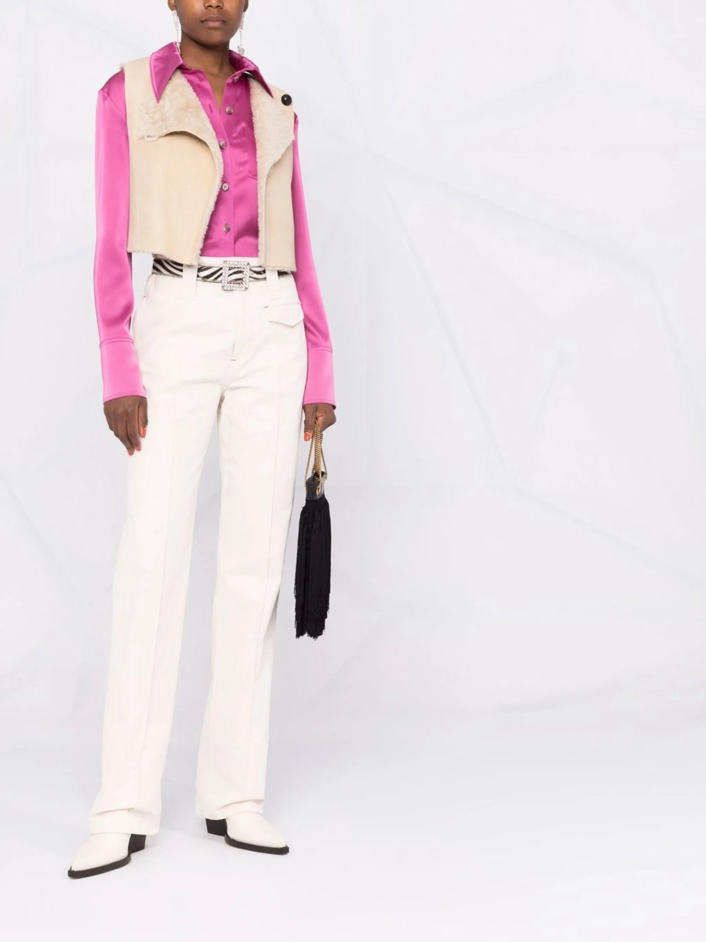 straight-leg trousers