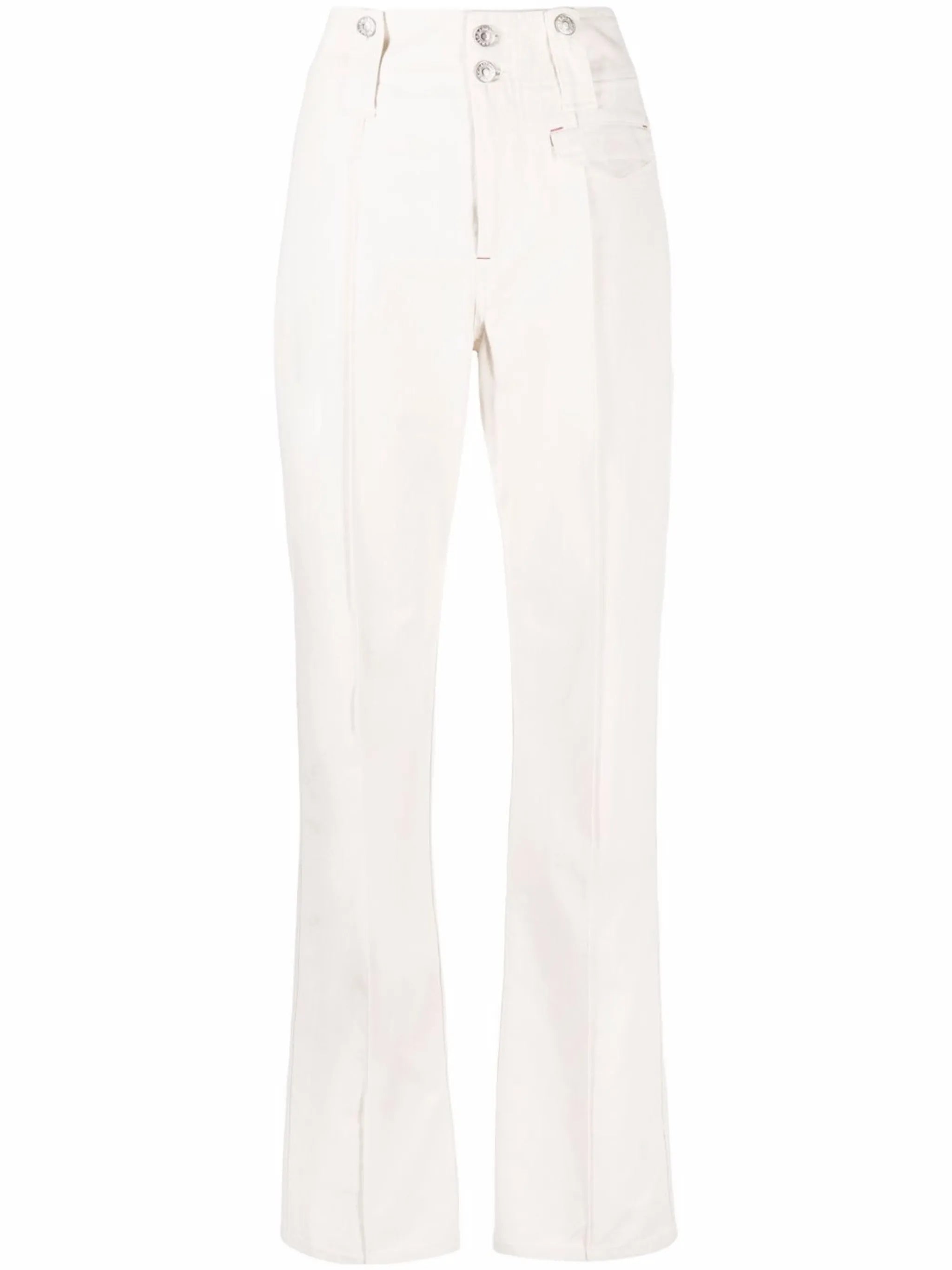 straight-leg trousers