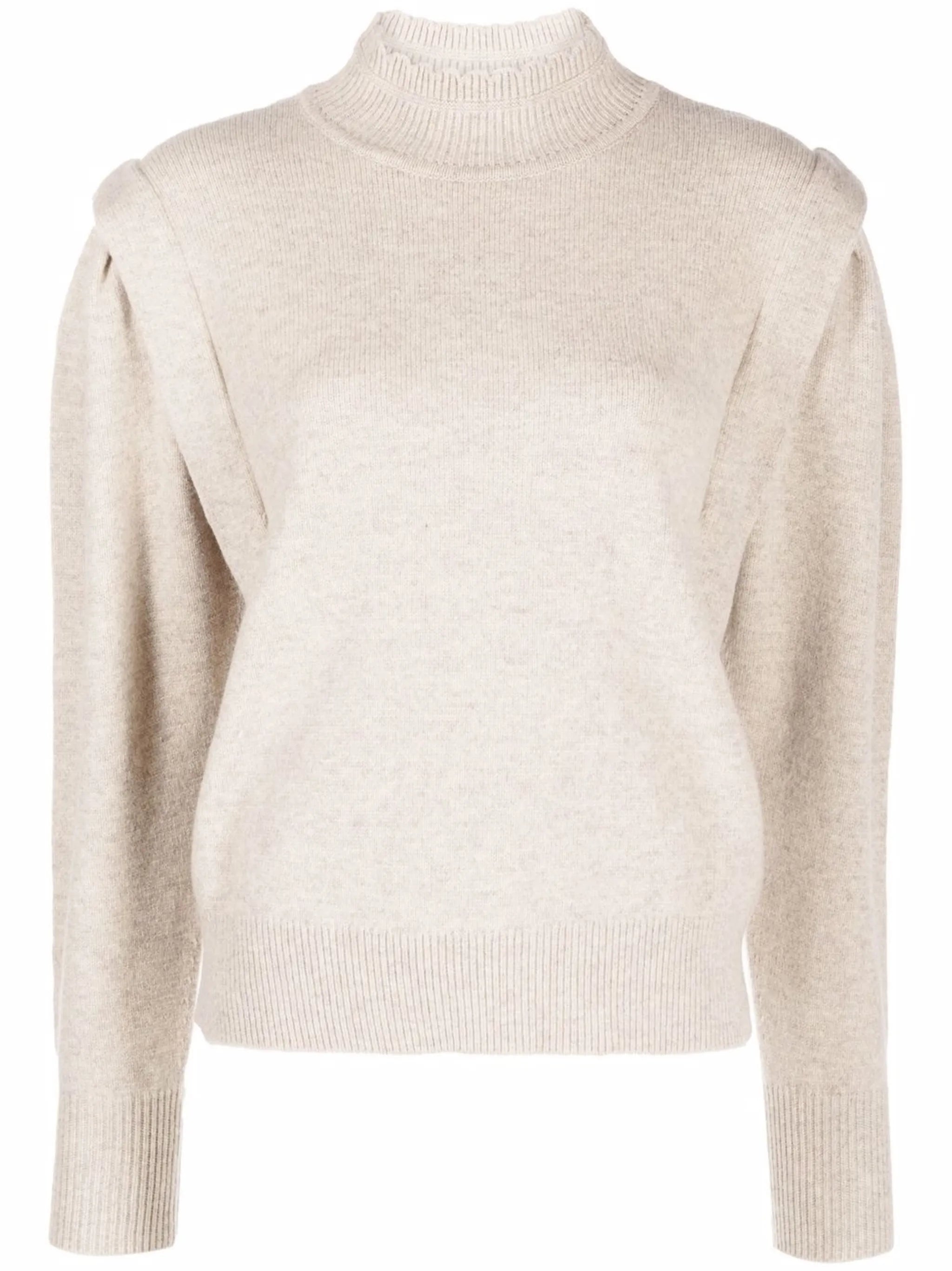 Lucile oversized-shoulder jumper