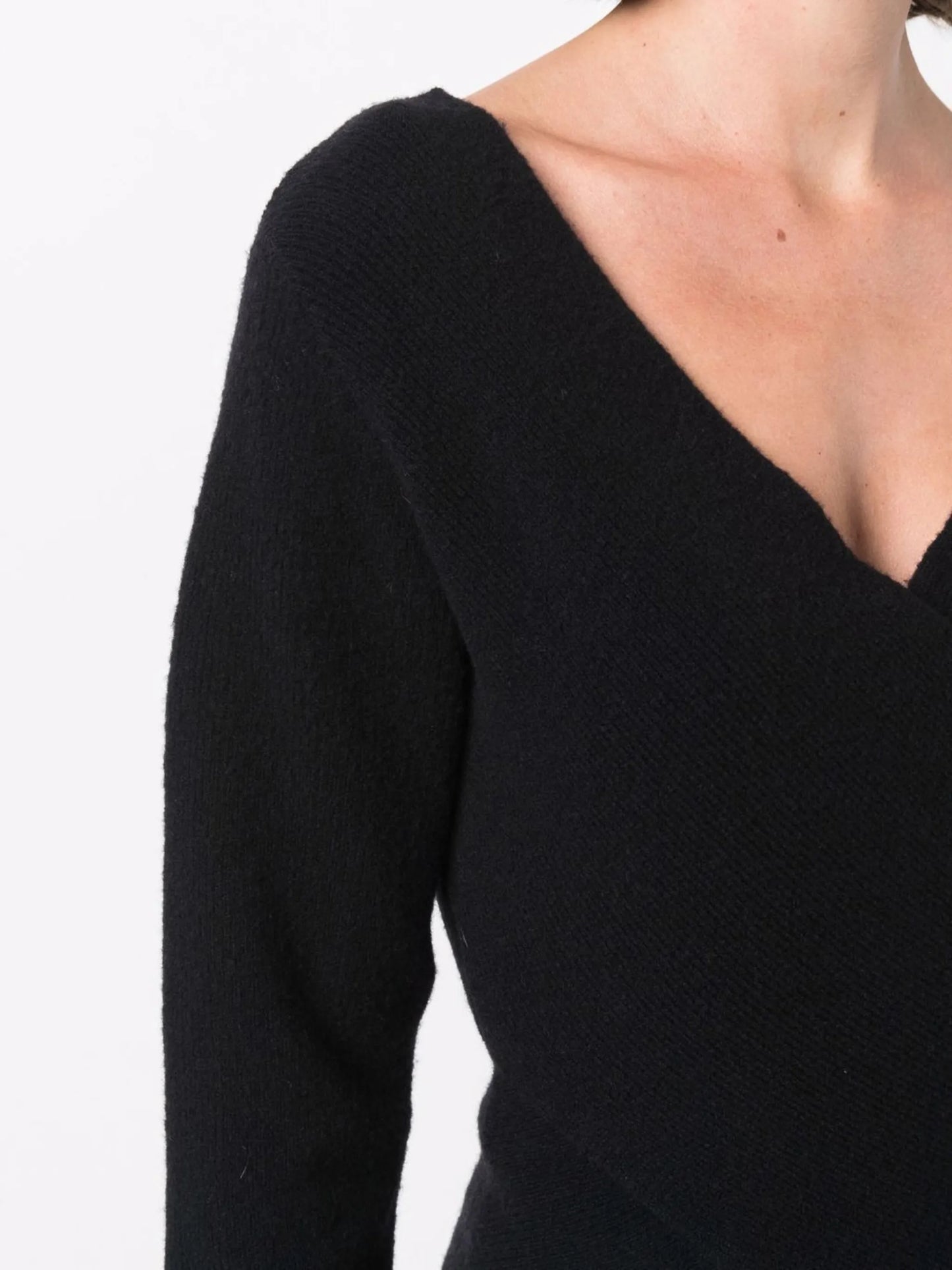 asymmetric-hem jumper