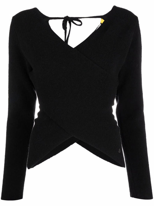 asymmetric-hem jumper