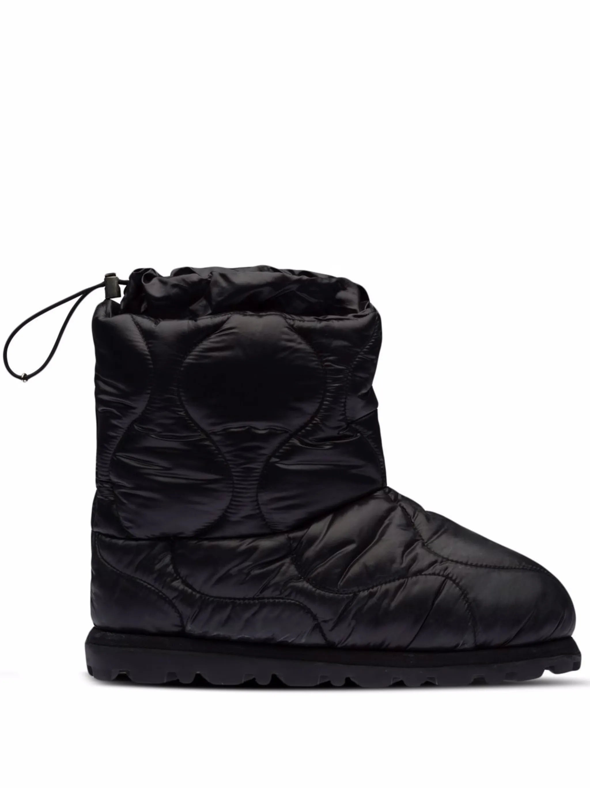quilted ankle boots