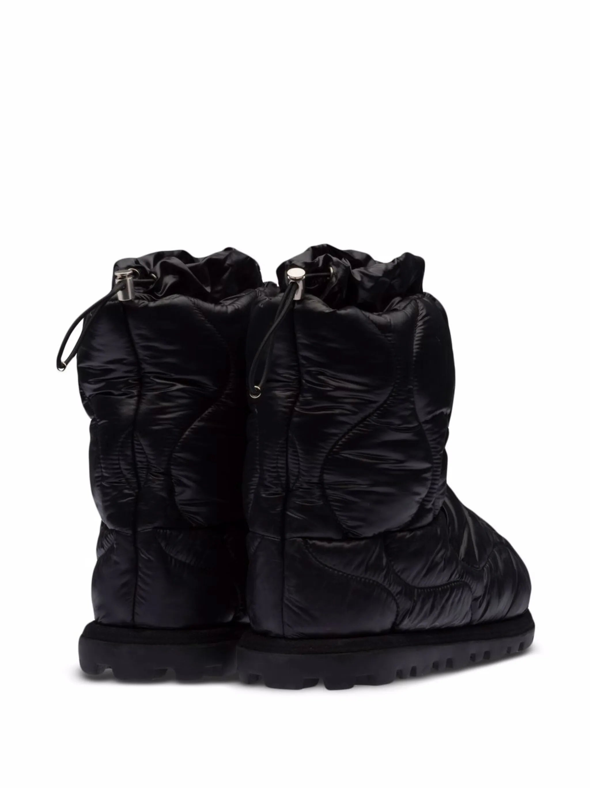 quilted ankle boots