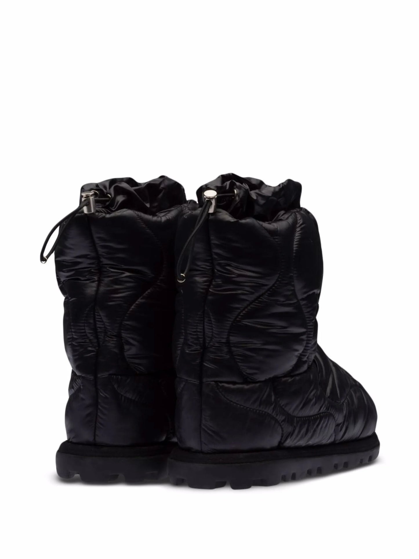 quilted ankle boots