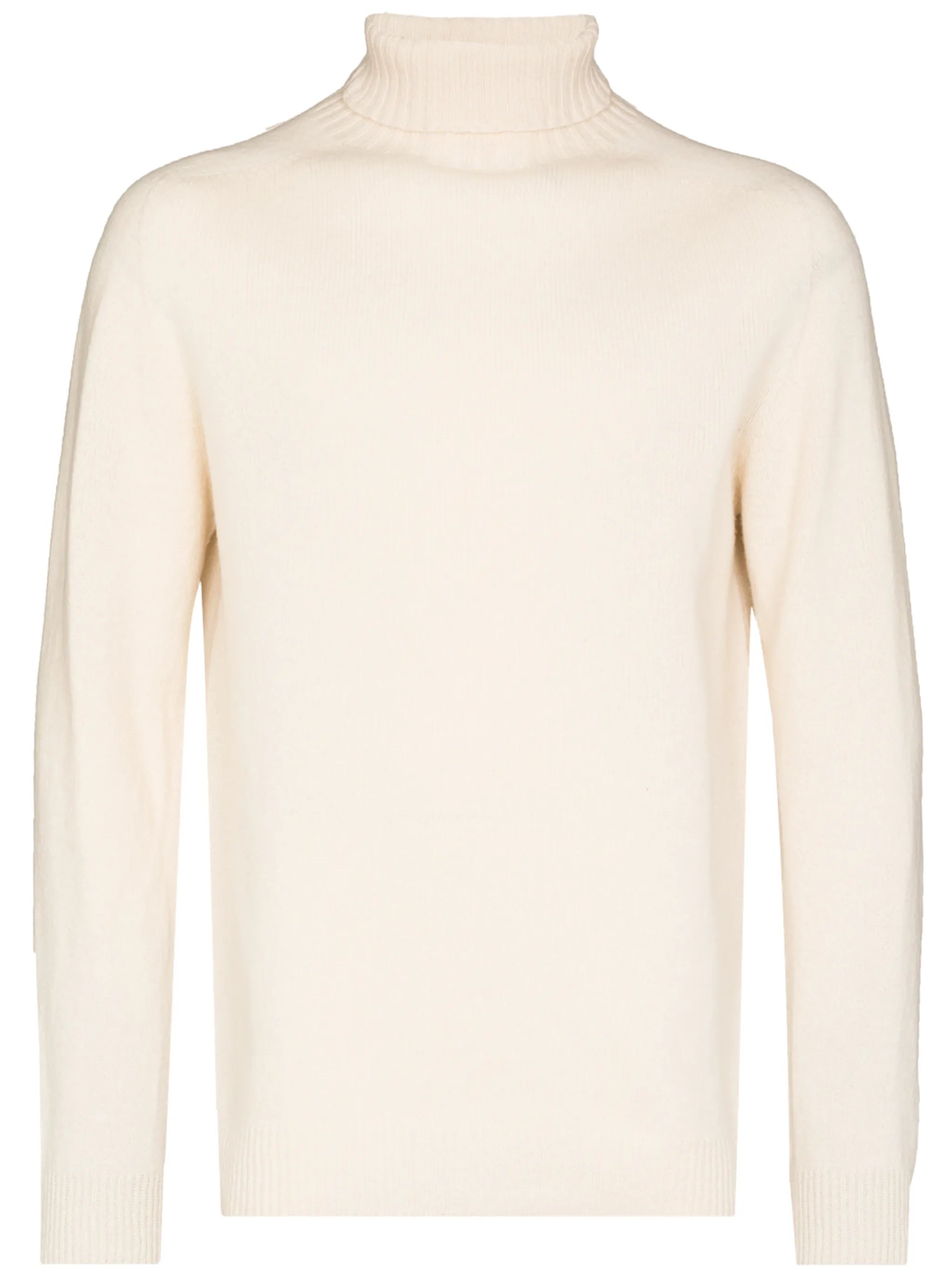 roll-neck wool jumper