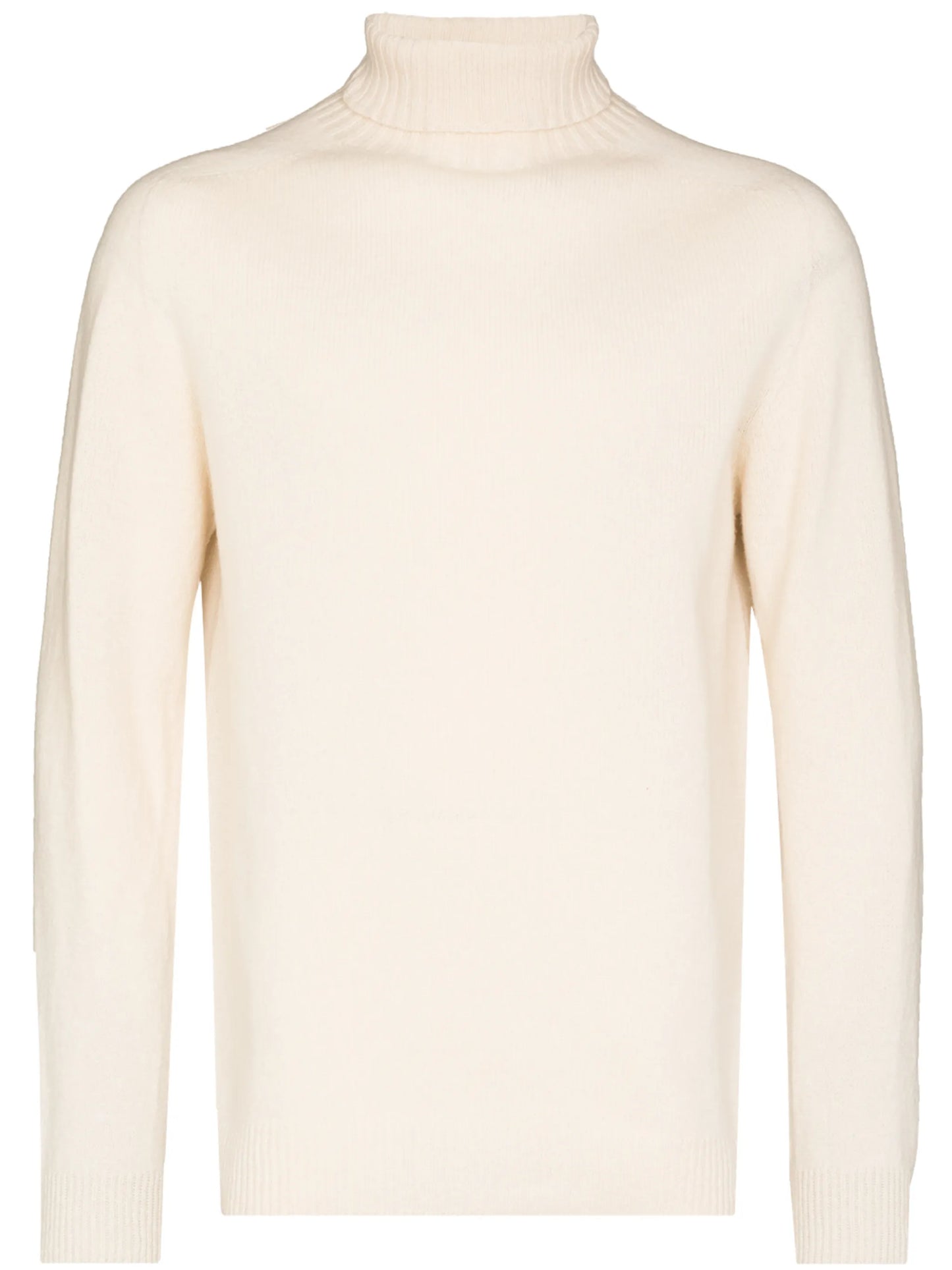 roll-neck wool jumper