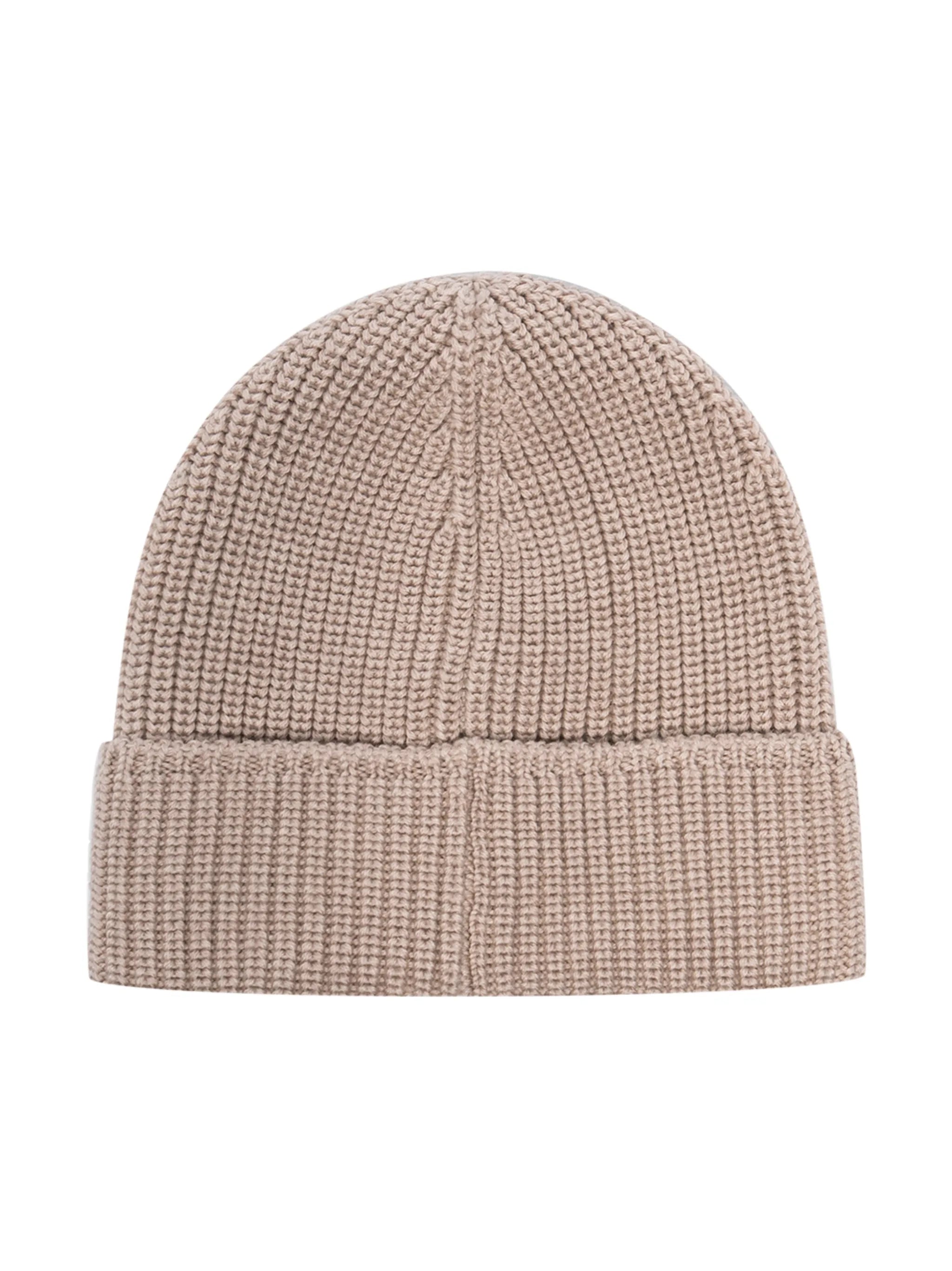 Arctic ribbed-knit beanie