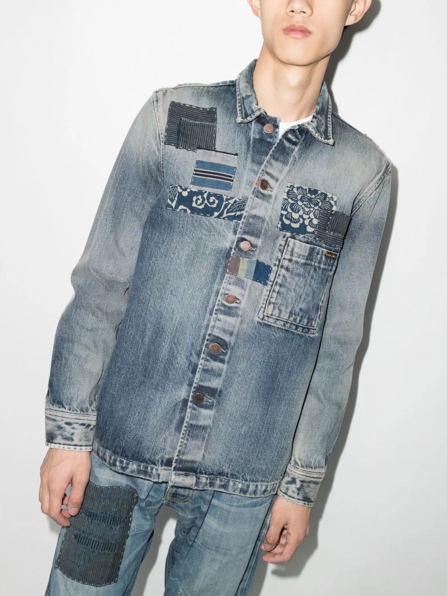 Reworked denim jacket