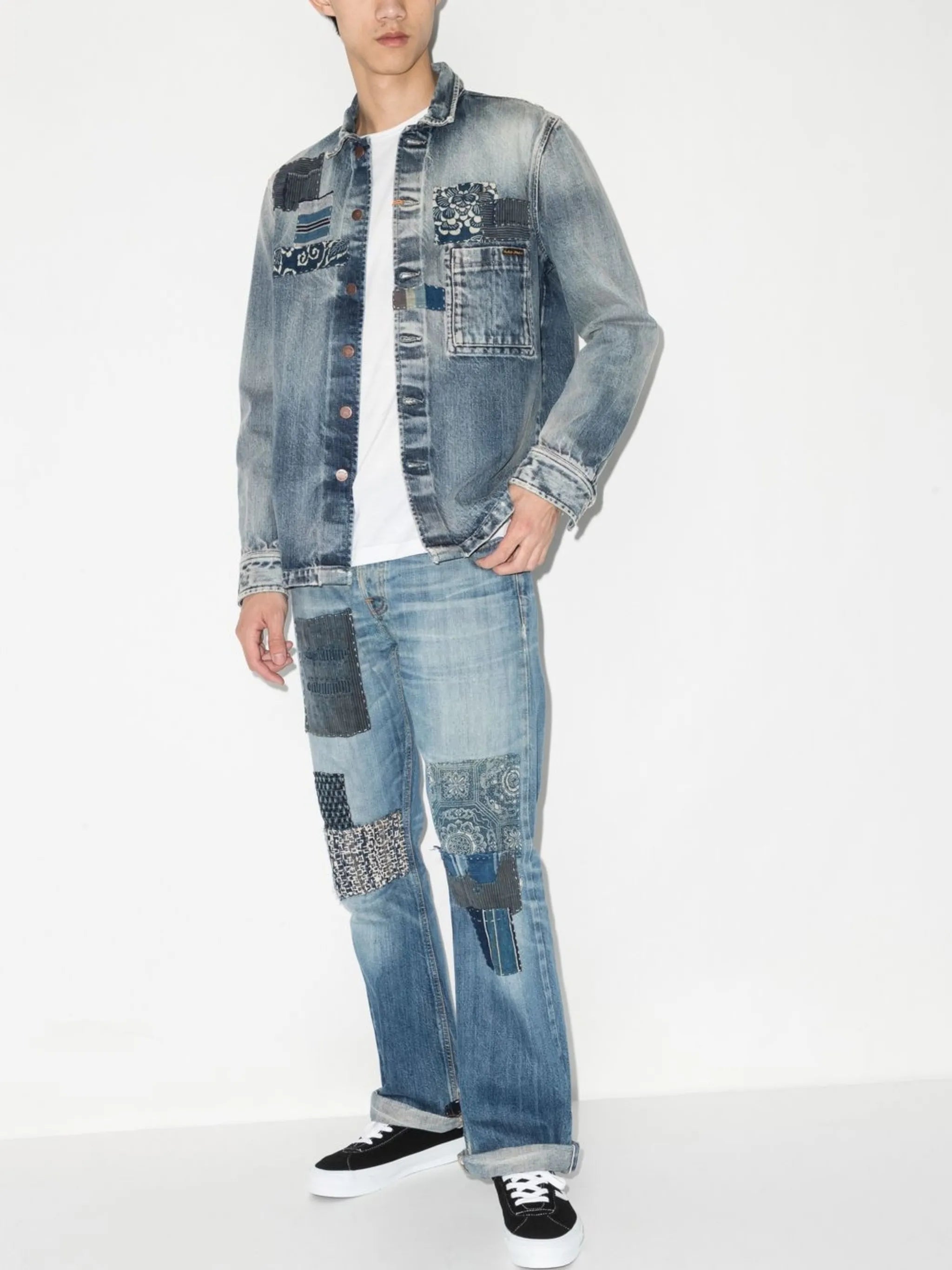 Reworked denim jacket