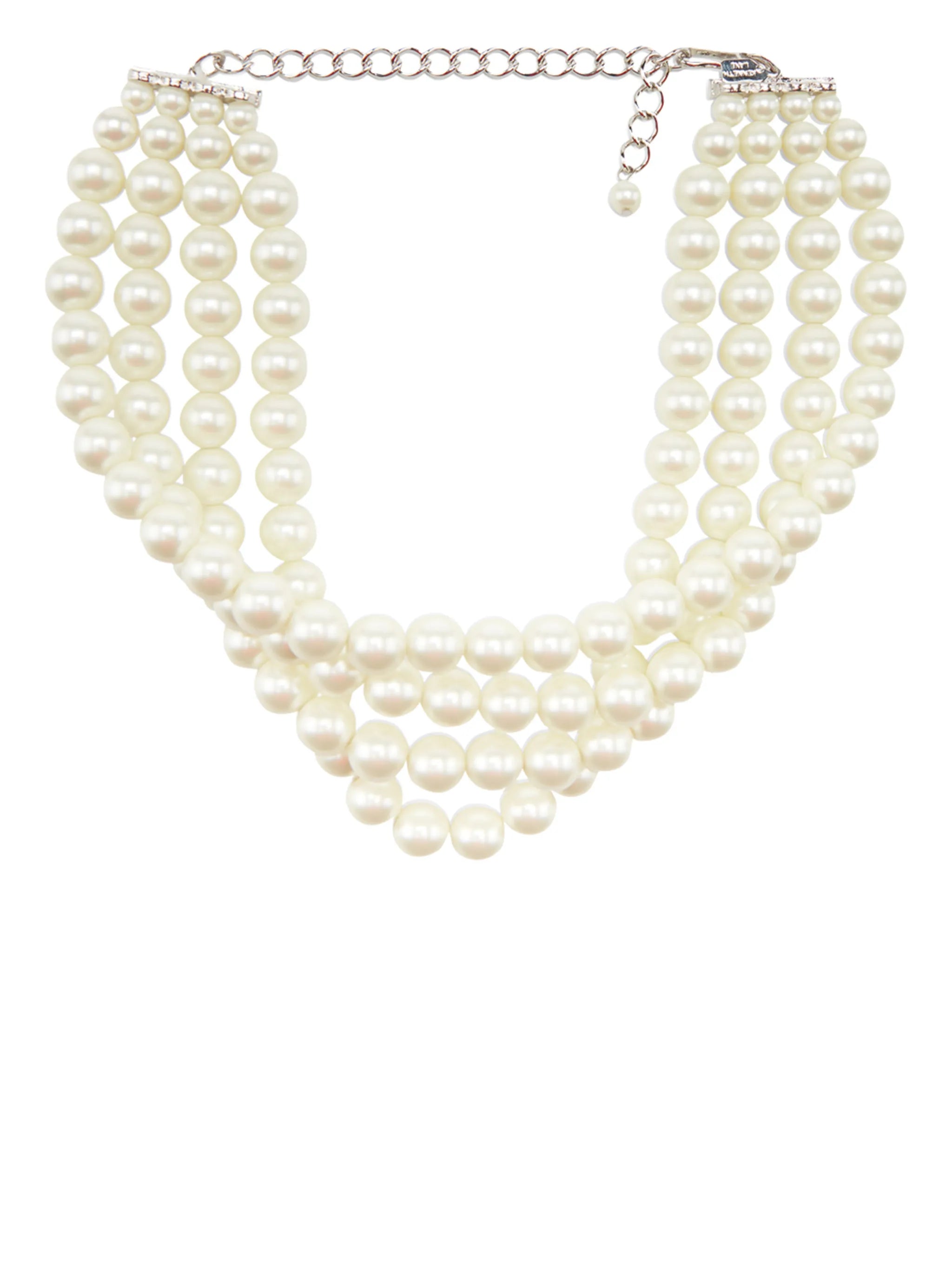 Kenneth 4-row necklace