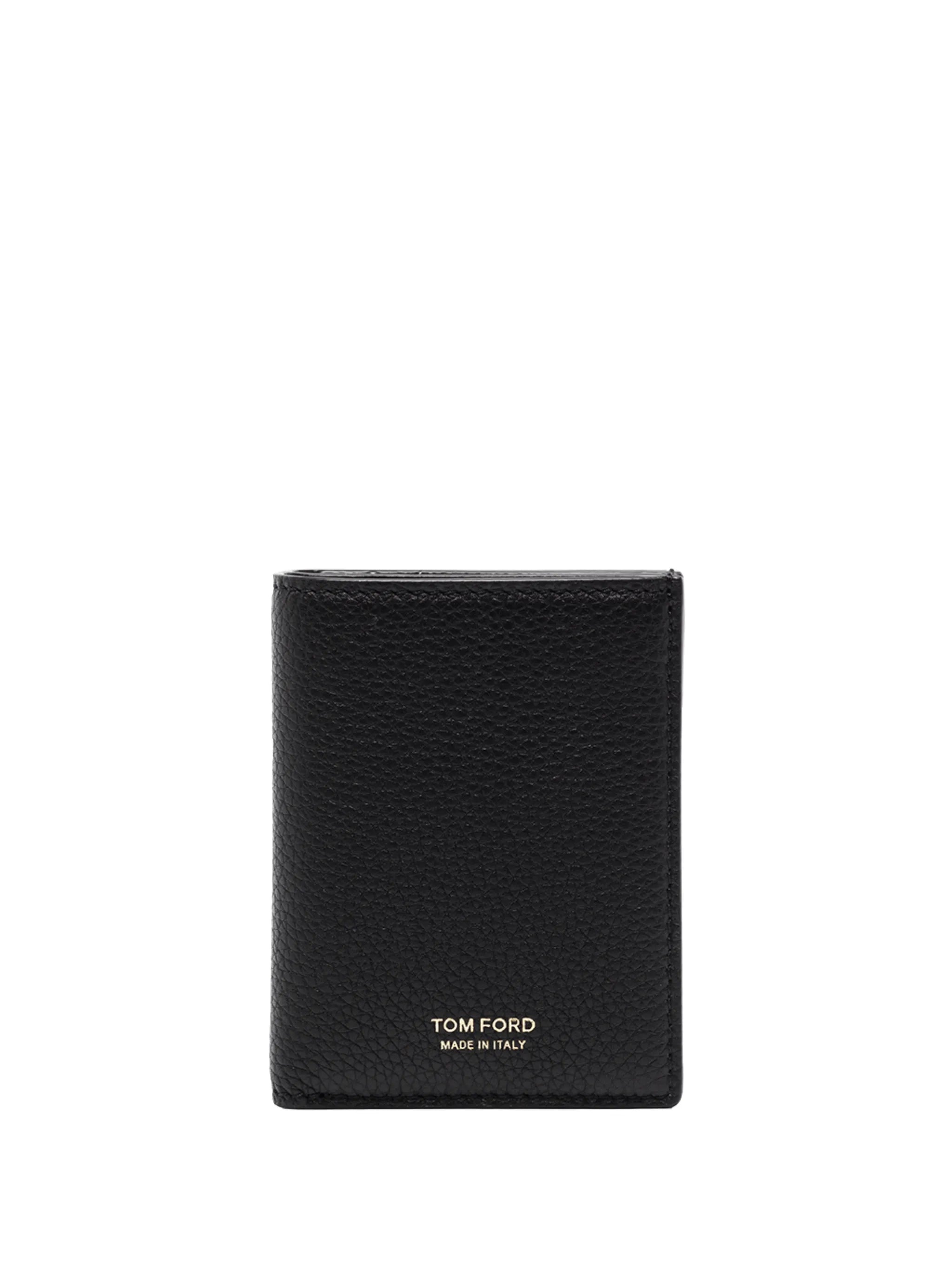 bi-fold leather cardholder
