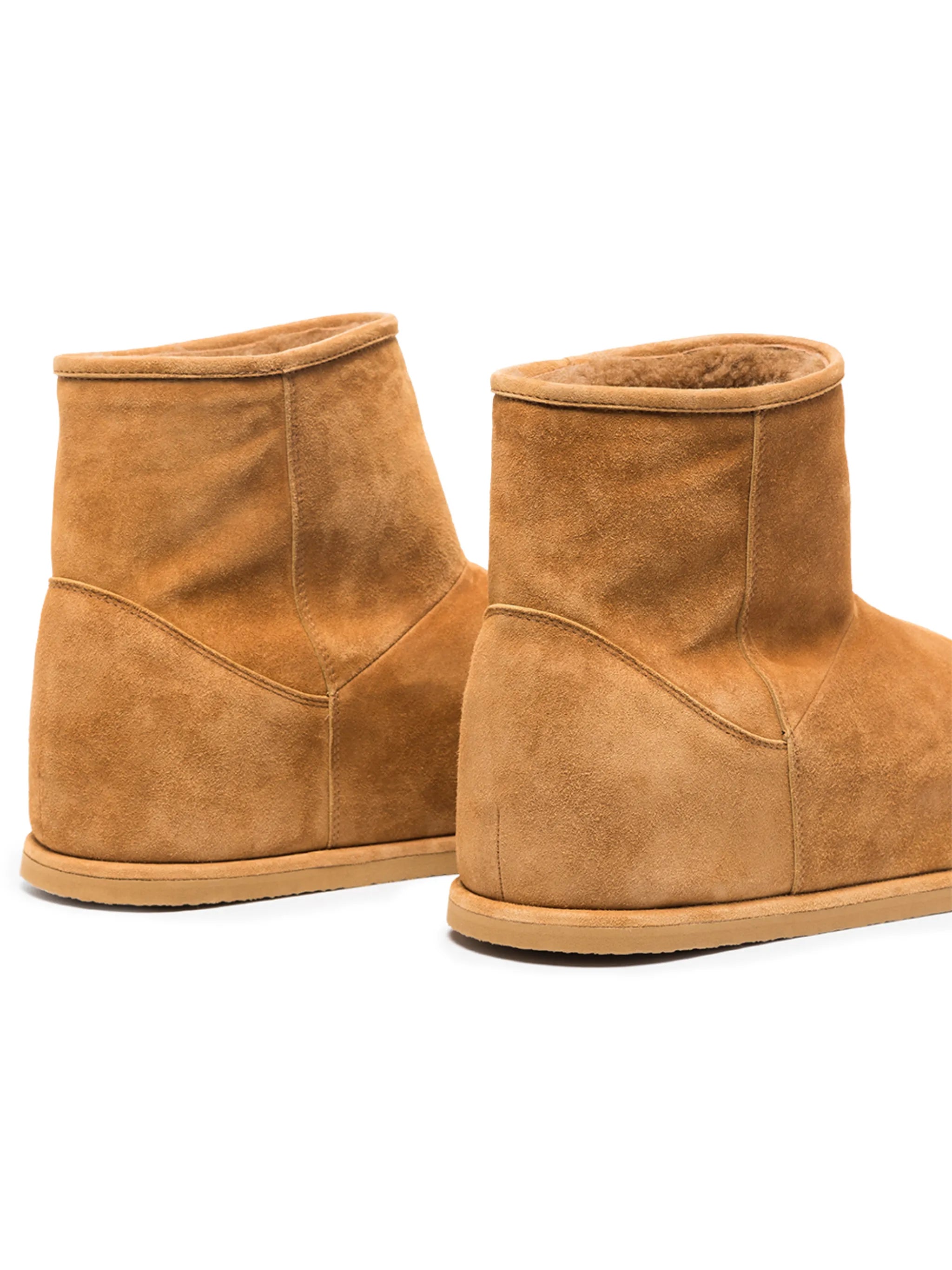 Heidi shearling-lined suede boots