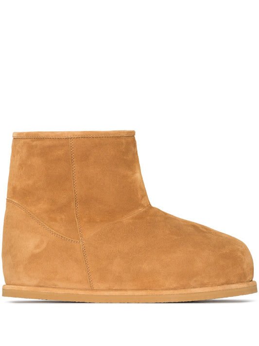 Heidi shearling-lined suede boots