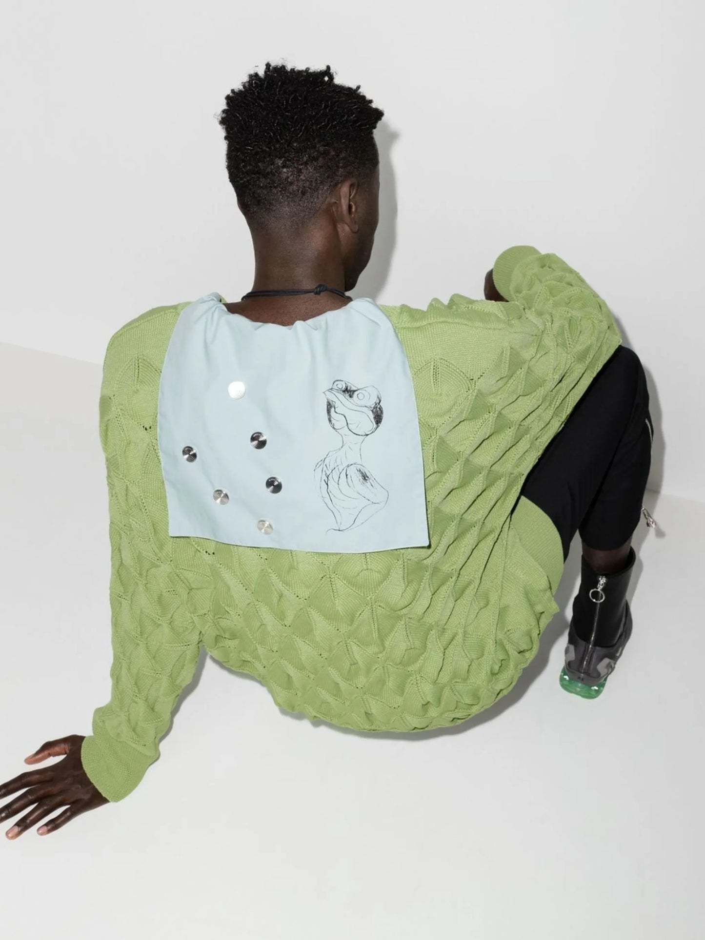 Nathan cape-detail jumper
