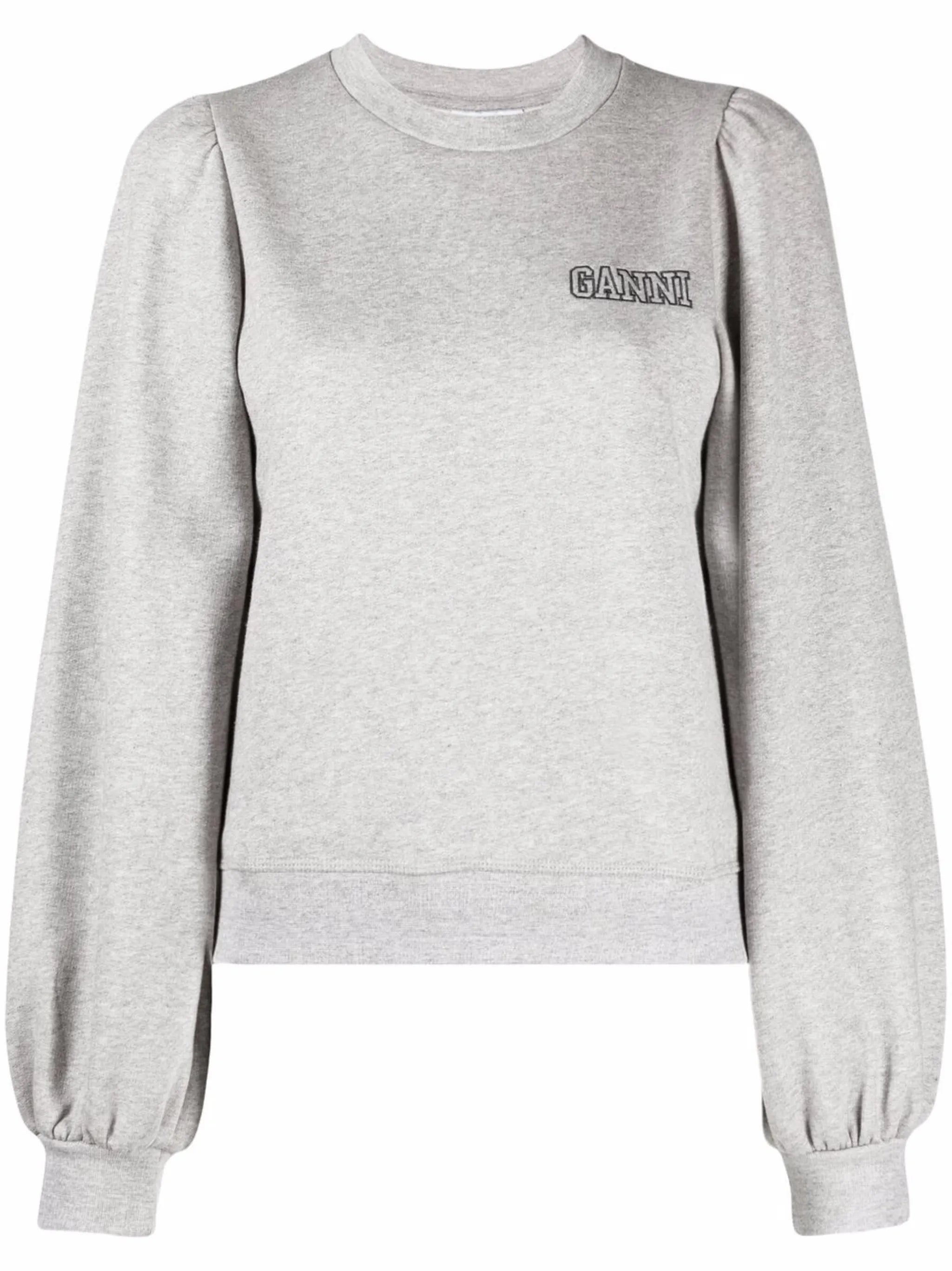 puff sleeve sweatshirt