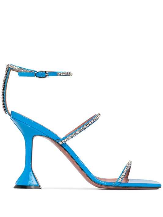 Gilda 95mm crystal-embellished sandals