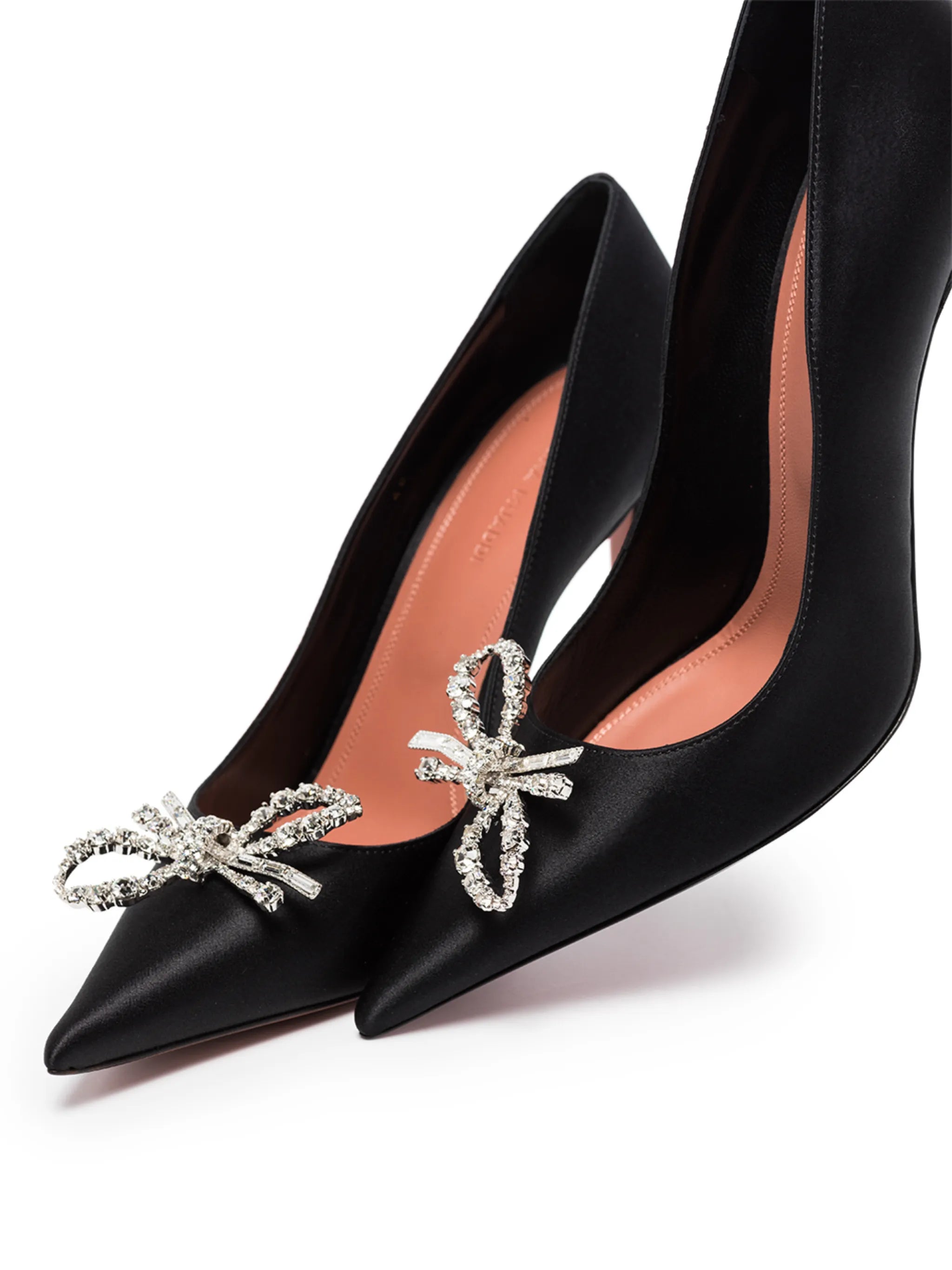 Rosie 95mm crystal-embellished pumps