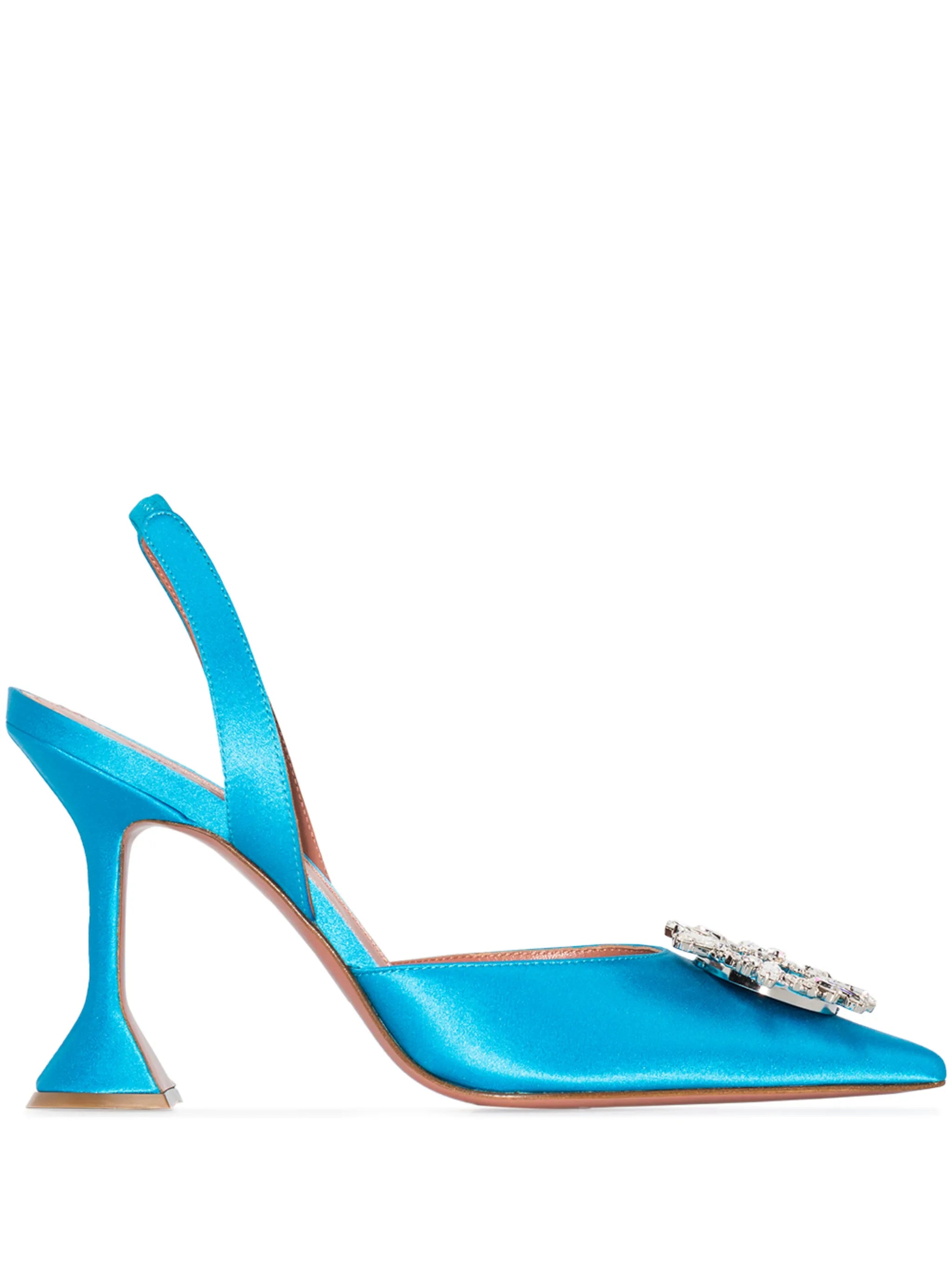 Begum 95mm slingback pumps