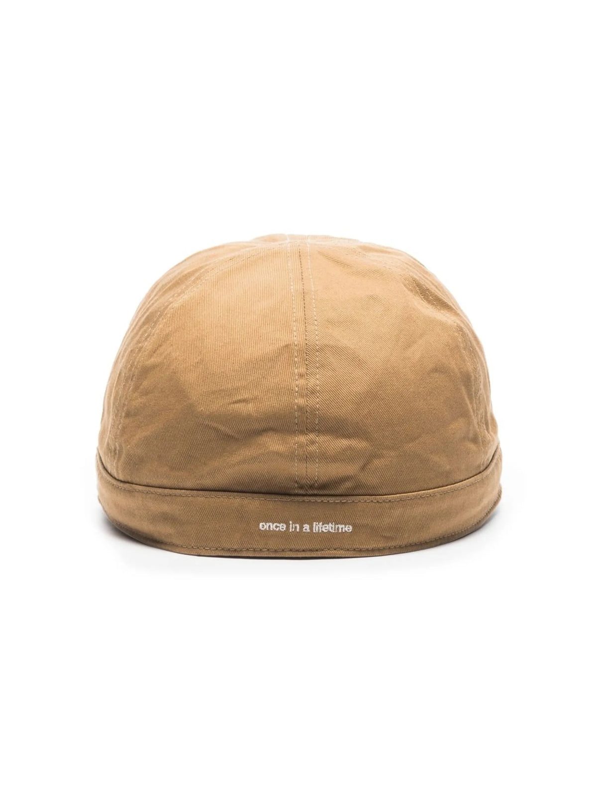 curved-brim baseball cap