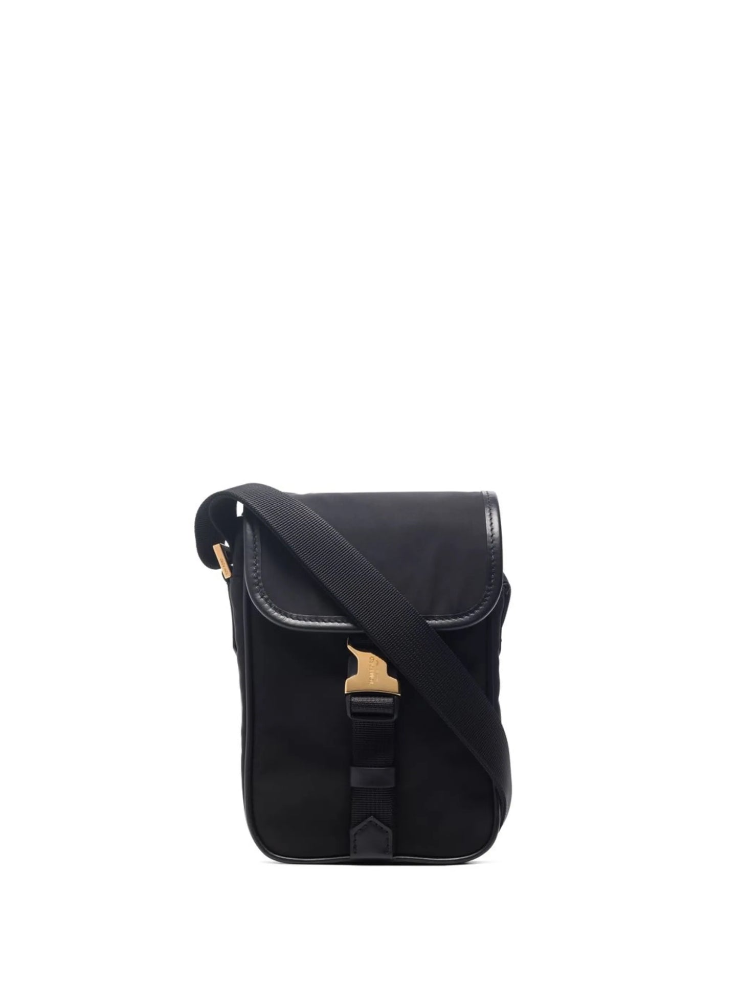 logo-buckle phone pouch