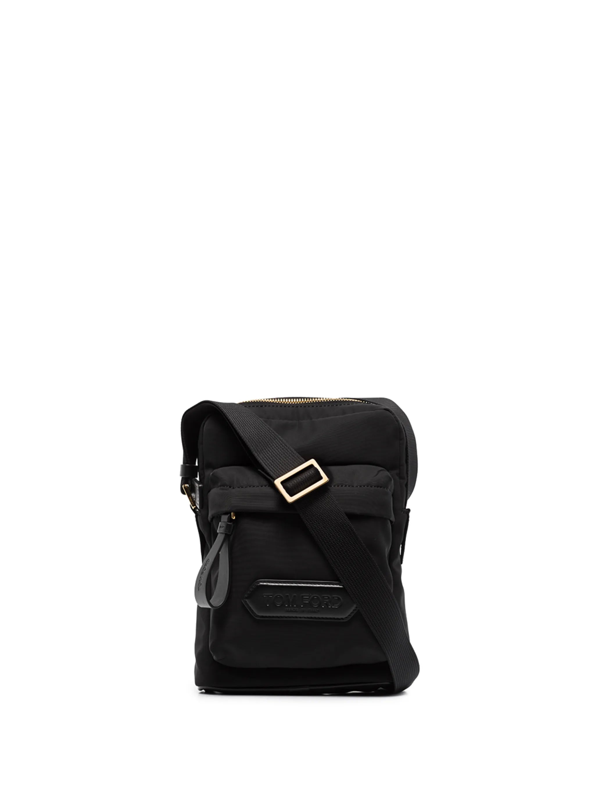 logo-patch messenger bag