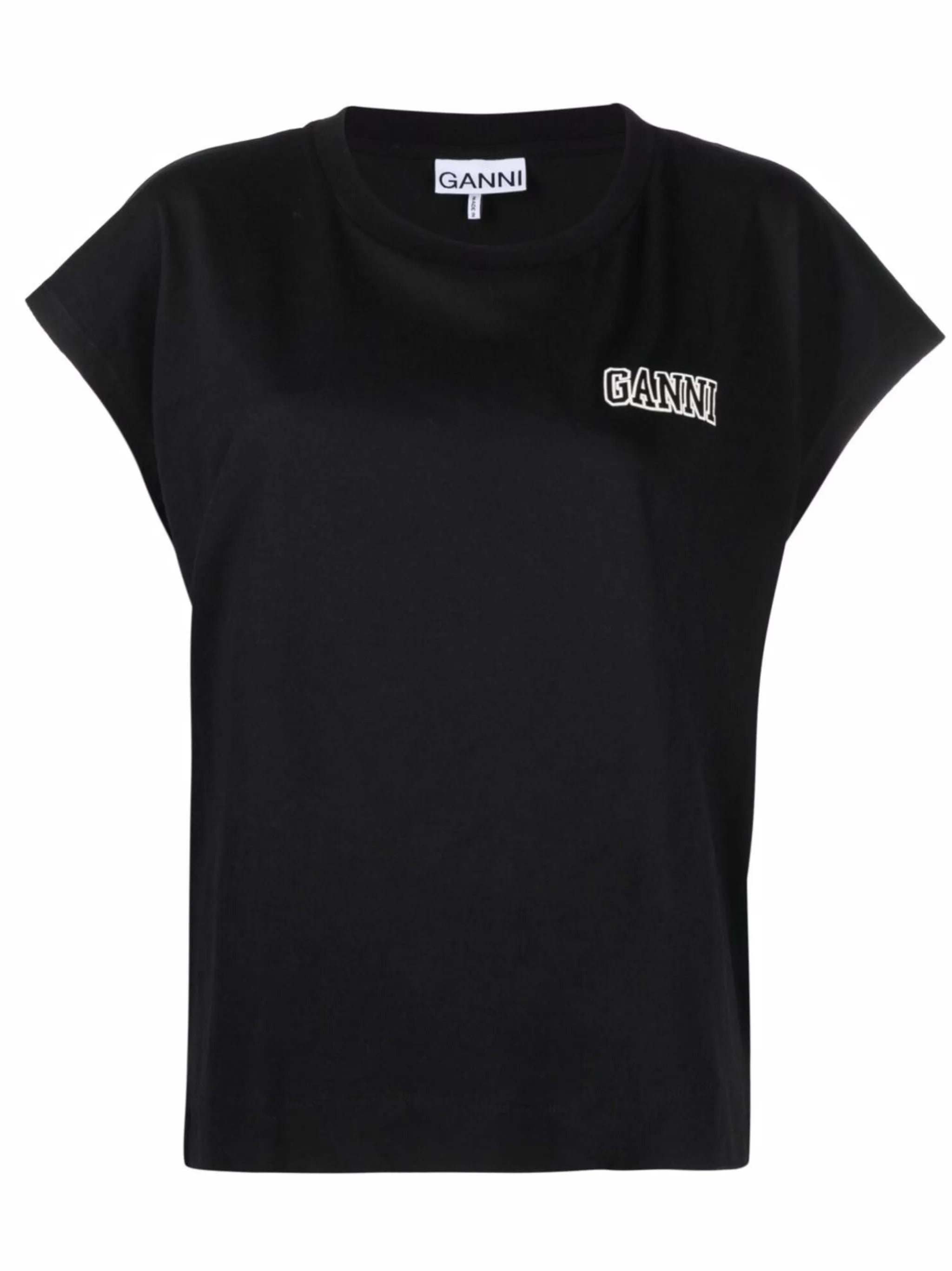 logo-embroidered T-shirt