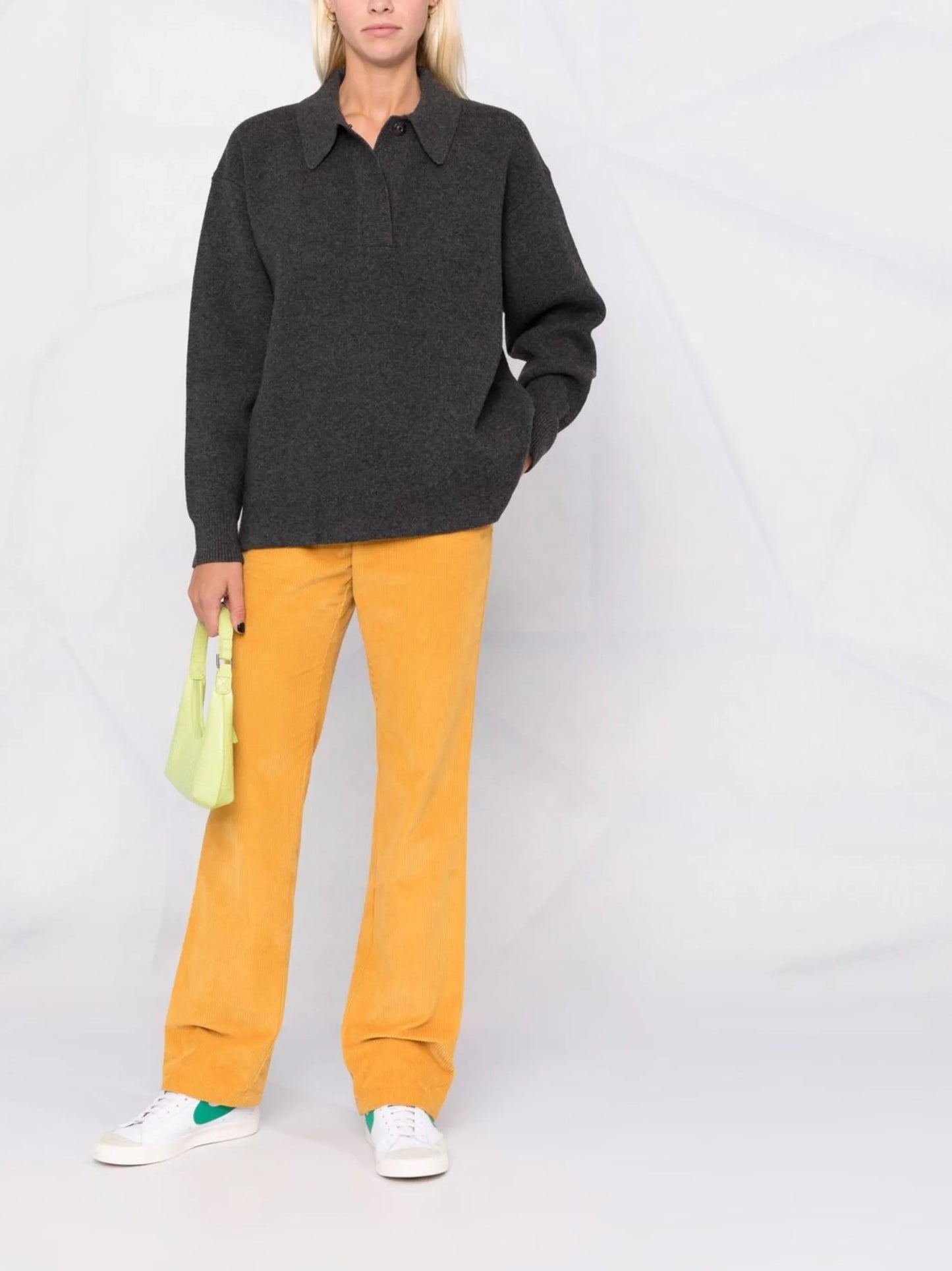 Lark oversized polo jumper