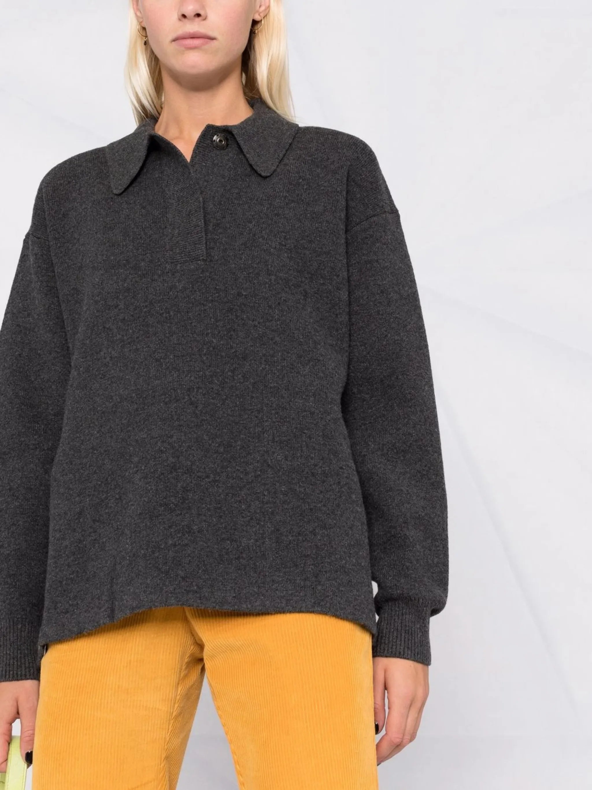 Lark oversized polo jumper