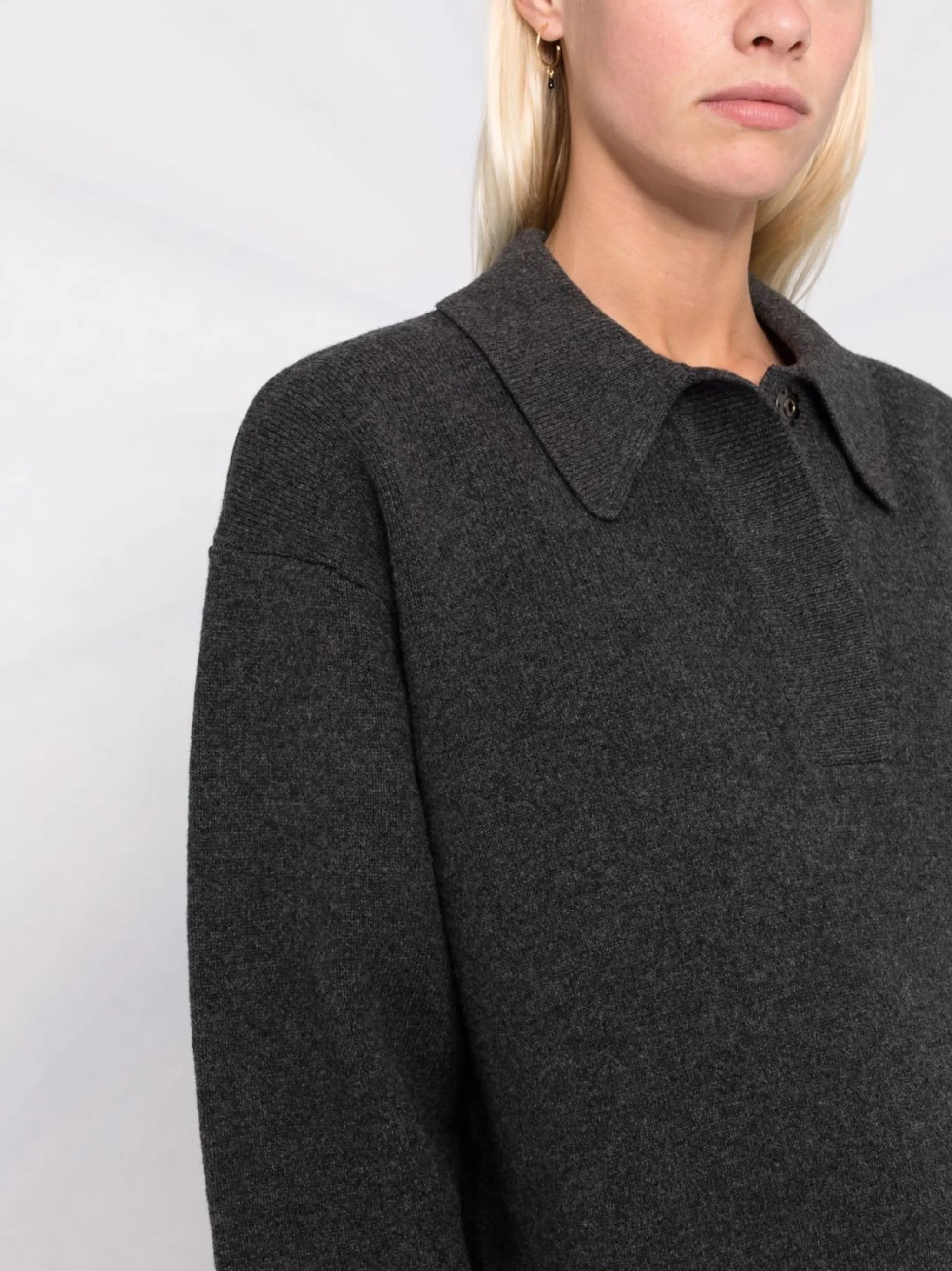 Lark oversized polo jumper