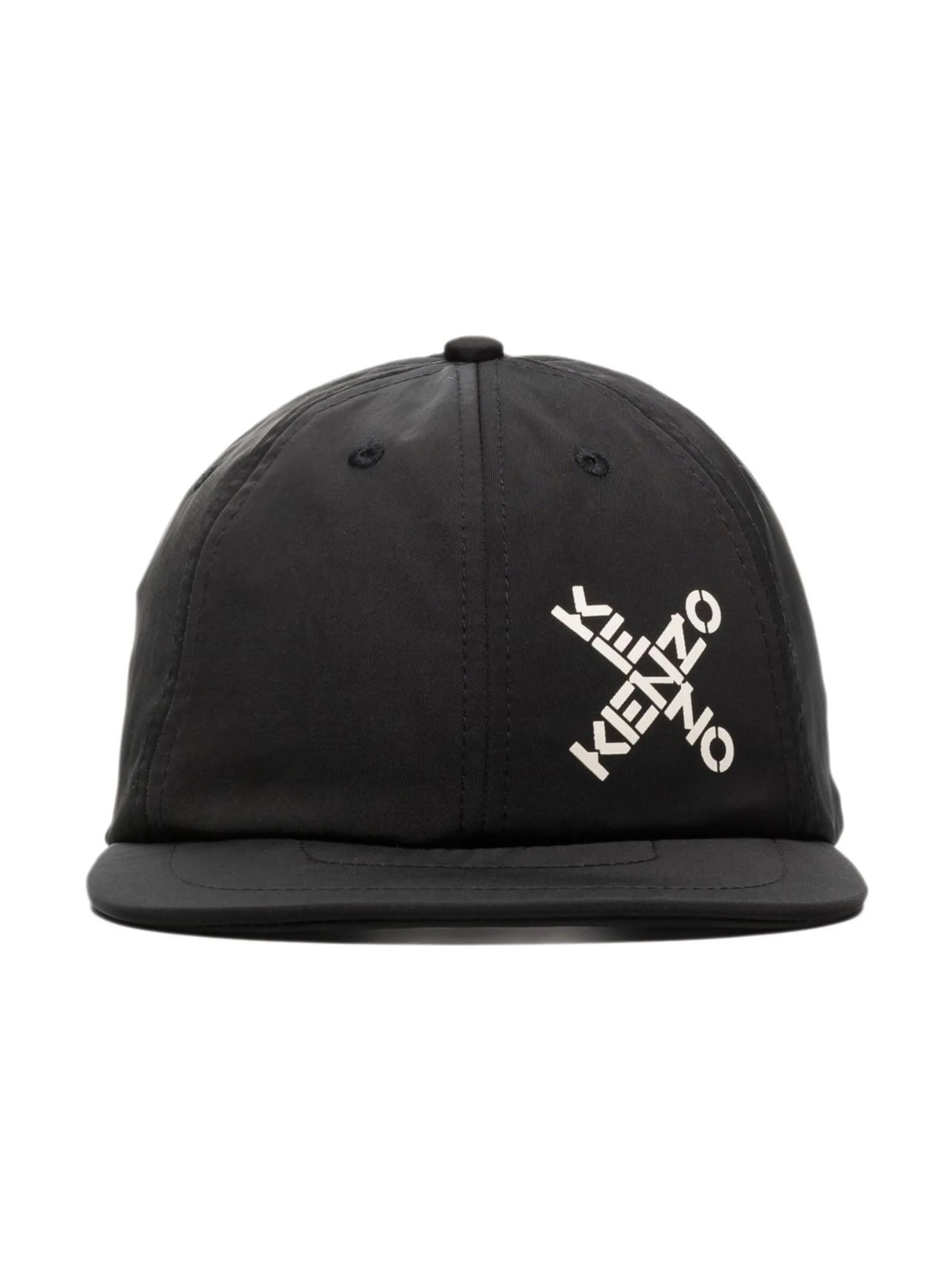 logo-print baseball cap