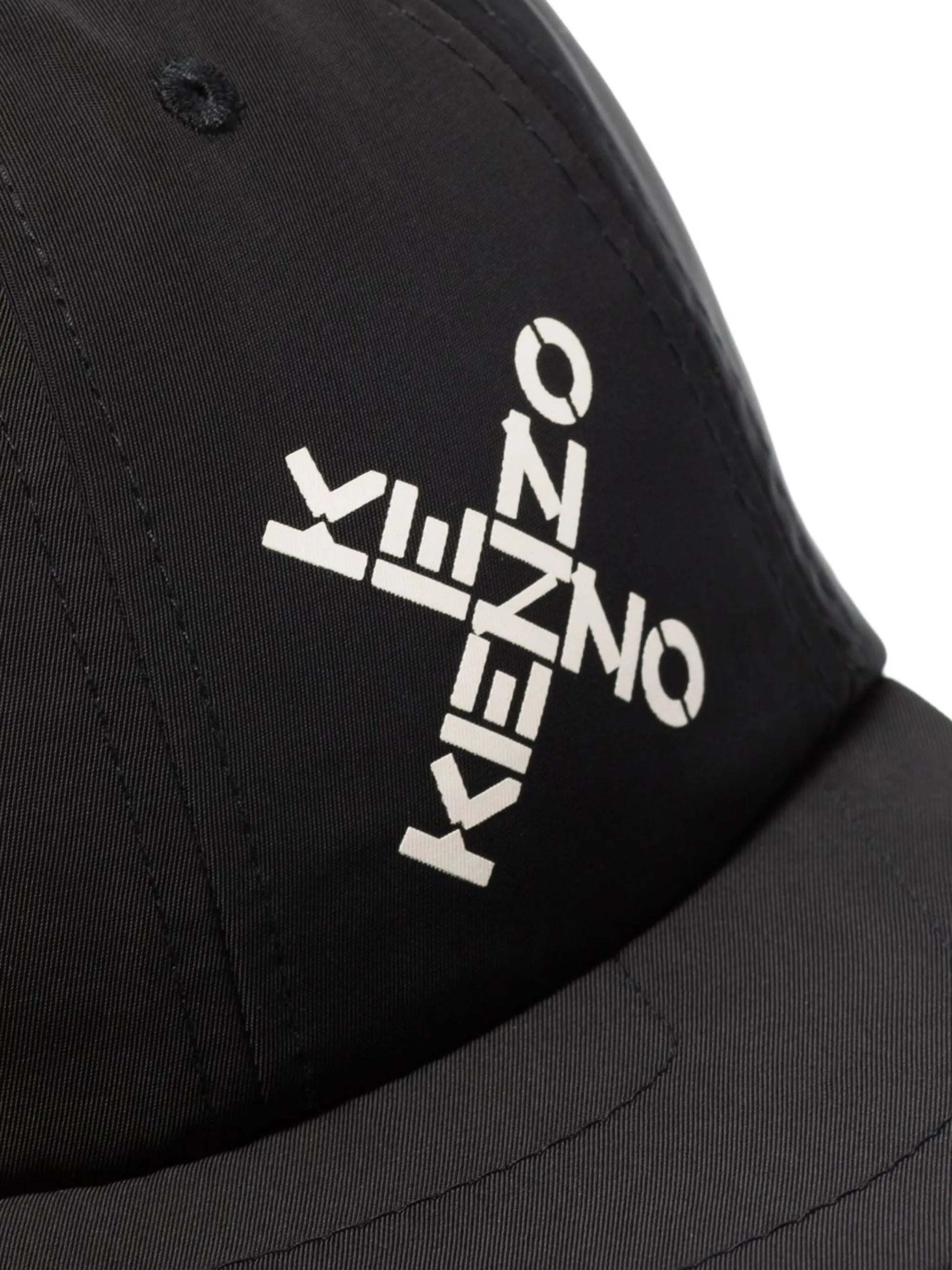 logo-print baseball cap