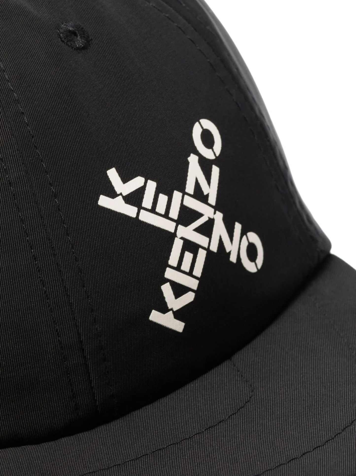 logo-print baseball cap