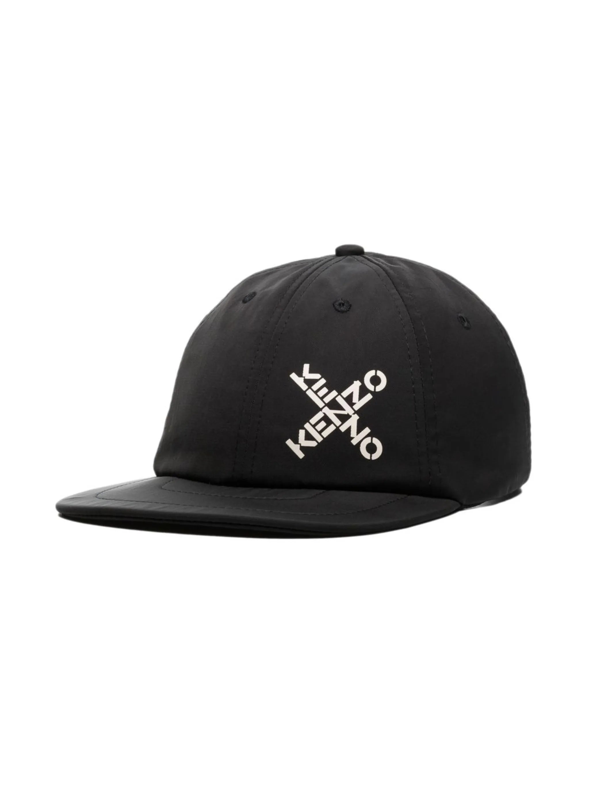 logo-print baseball cap
