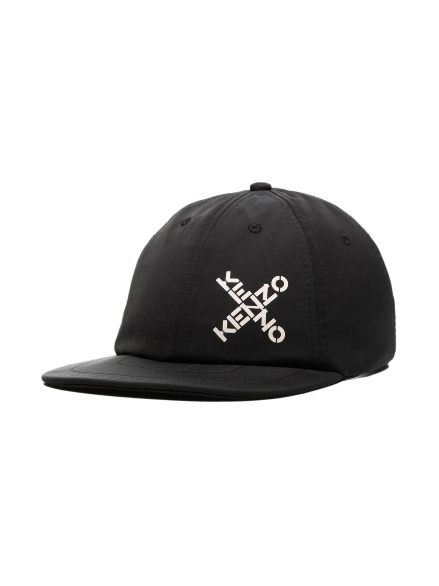 logo-print baseball cap